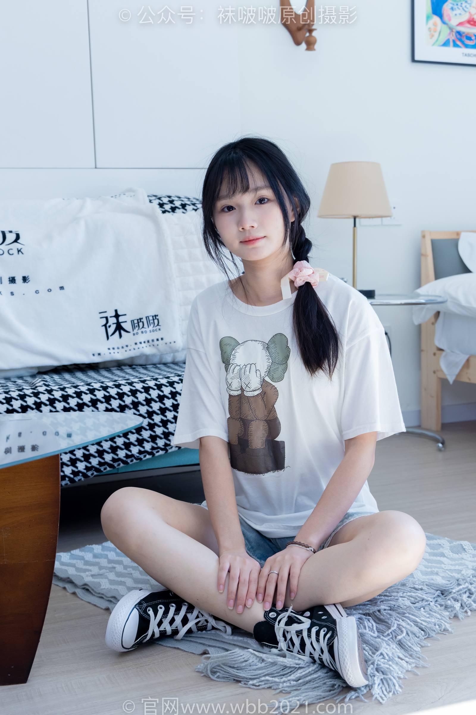 图片[30]-[BoBoSocks袜啵啵]NO.331 甜甜圈-板鞋、白棉袜、裸足[144P] – 速更版-美库