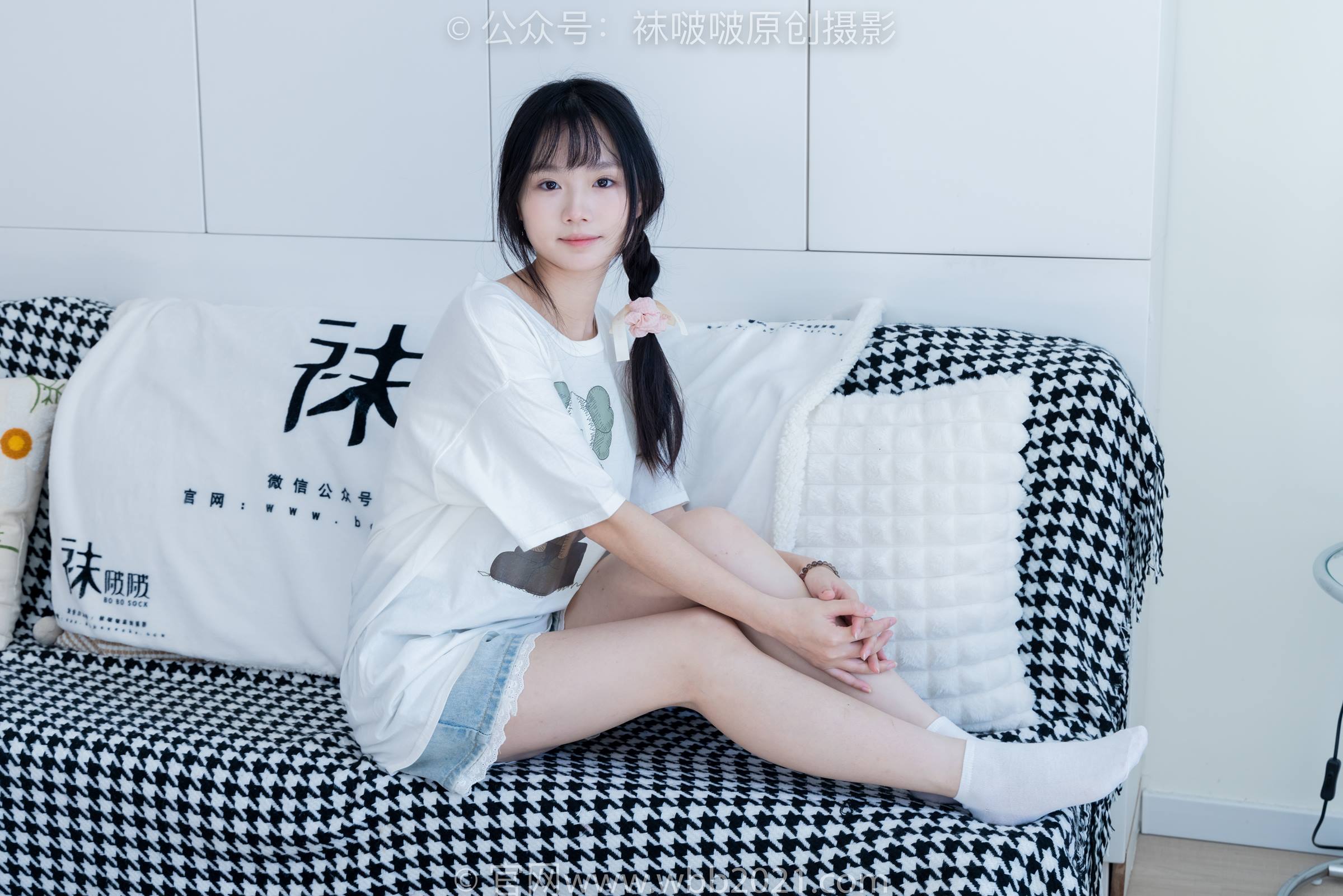 图片[53]-[BoBoSocks袜啵啵]NO.331 甜甜圈-板鞋、白棉袜、裸足[144P] – 速更版-美库