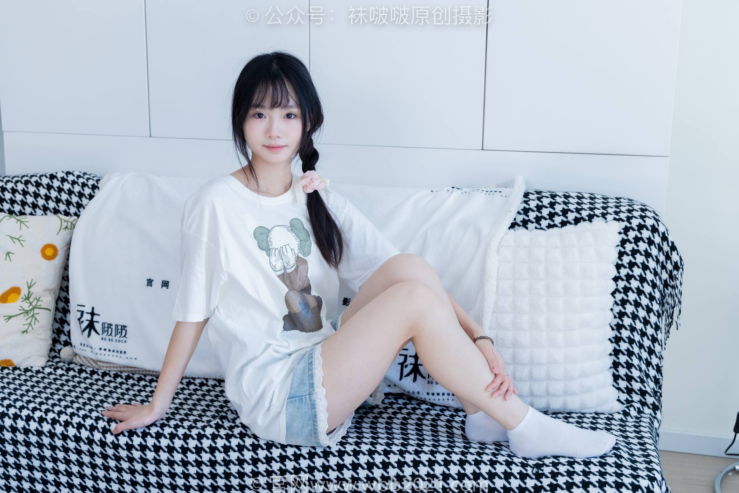 图片[65]-[BoBoSocks袜啵啵]NO.331 甜甜圈-板鞋、白棉袜、裸足[144P] – 速更版-美库