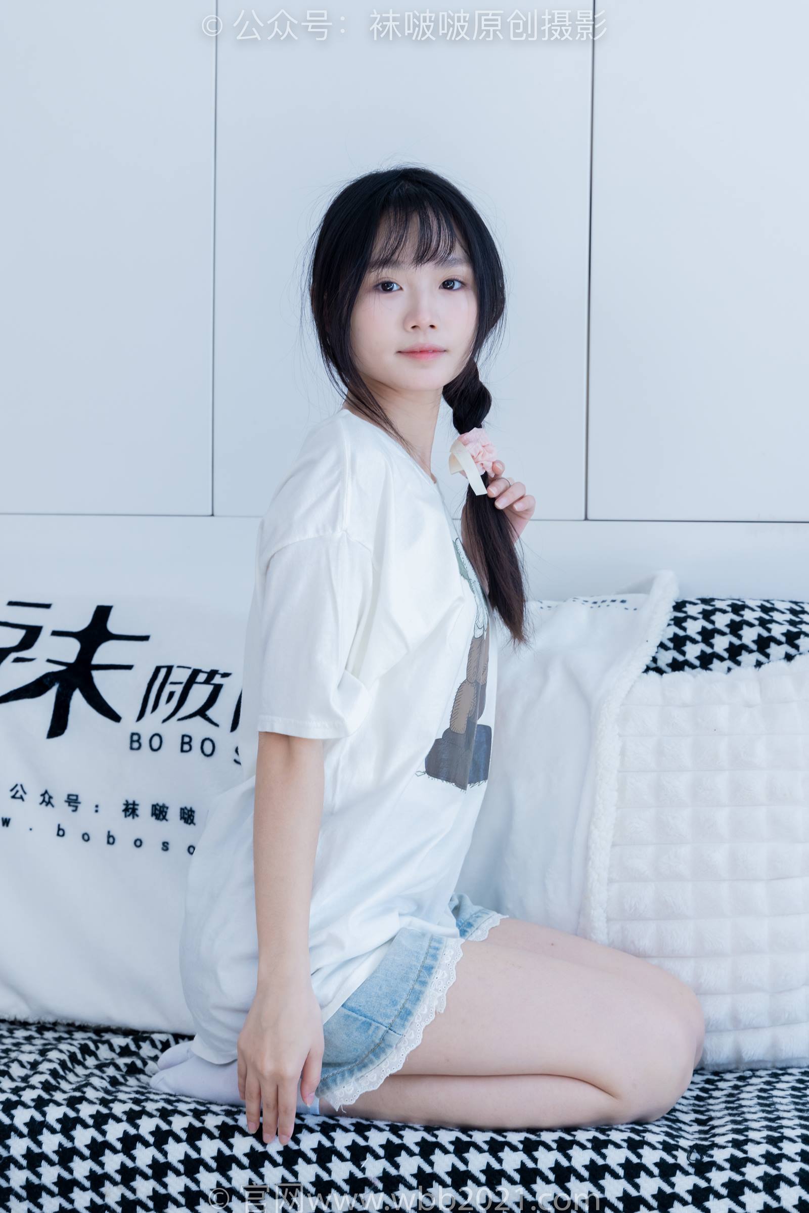 图片[67]-[BoBoSocks袜啵啵]NO.331 甜甜圈-板鞋、白棉袜、裸足[144P] – 速更版-美库