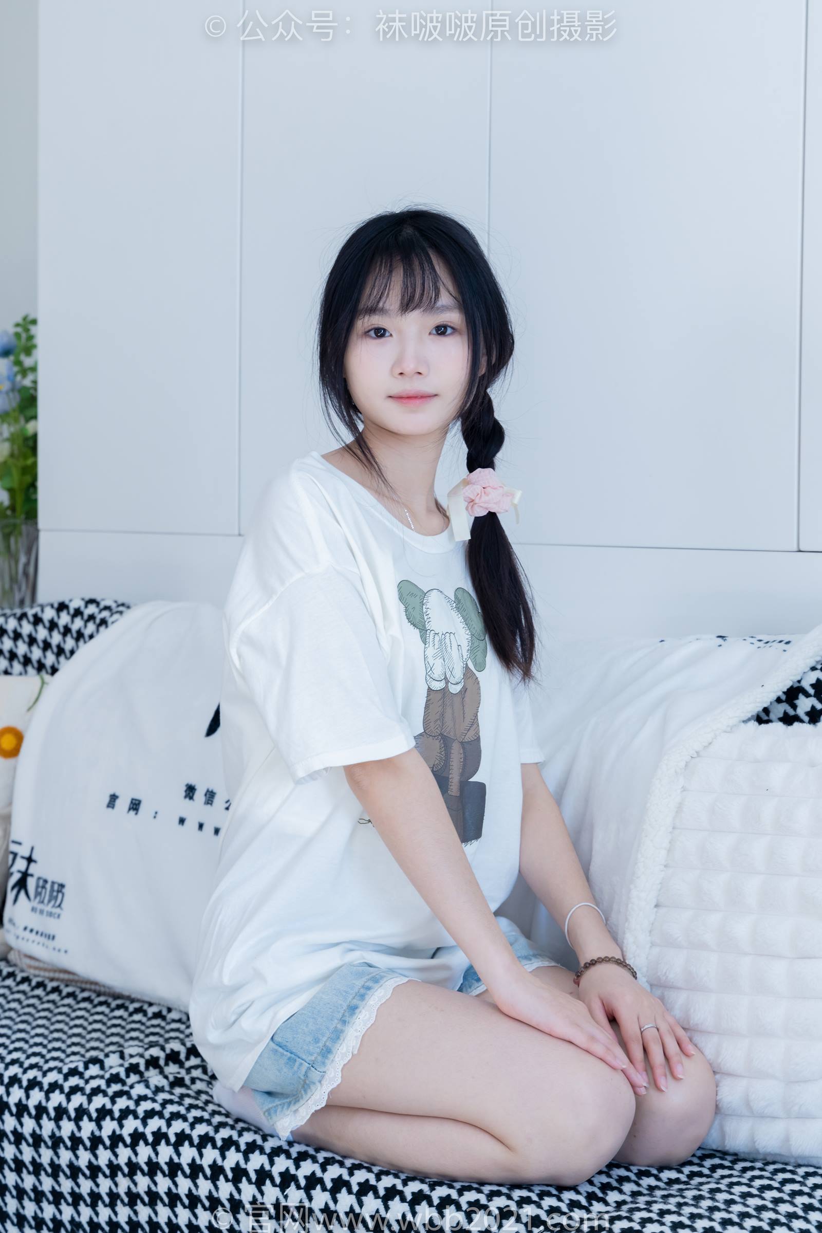 图片[68]-[BoBoSocks袜啵啵]NO.331 甜甜圈-板鞋、白棉袜、裸足[144P] – 速更版-美库