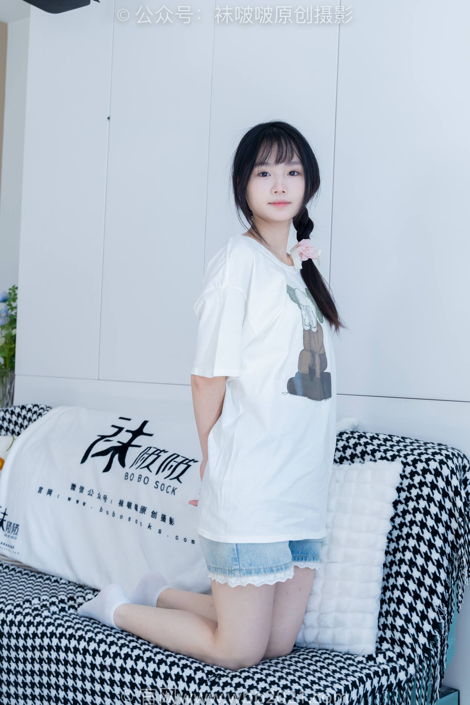 图片[69]-[BoBoSocks袜啵啵]NO.331 甜甜圈-板鞋、白棉袜、裸足[144P] – 速更版-美库