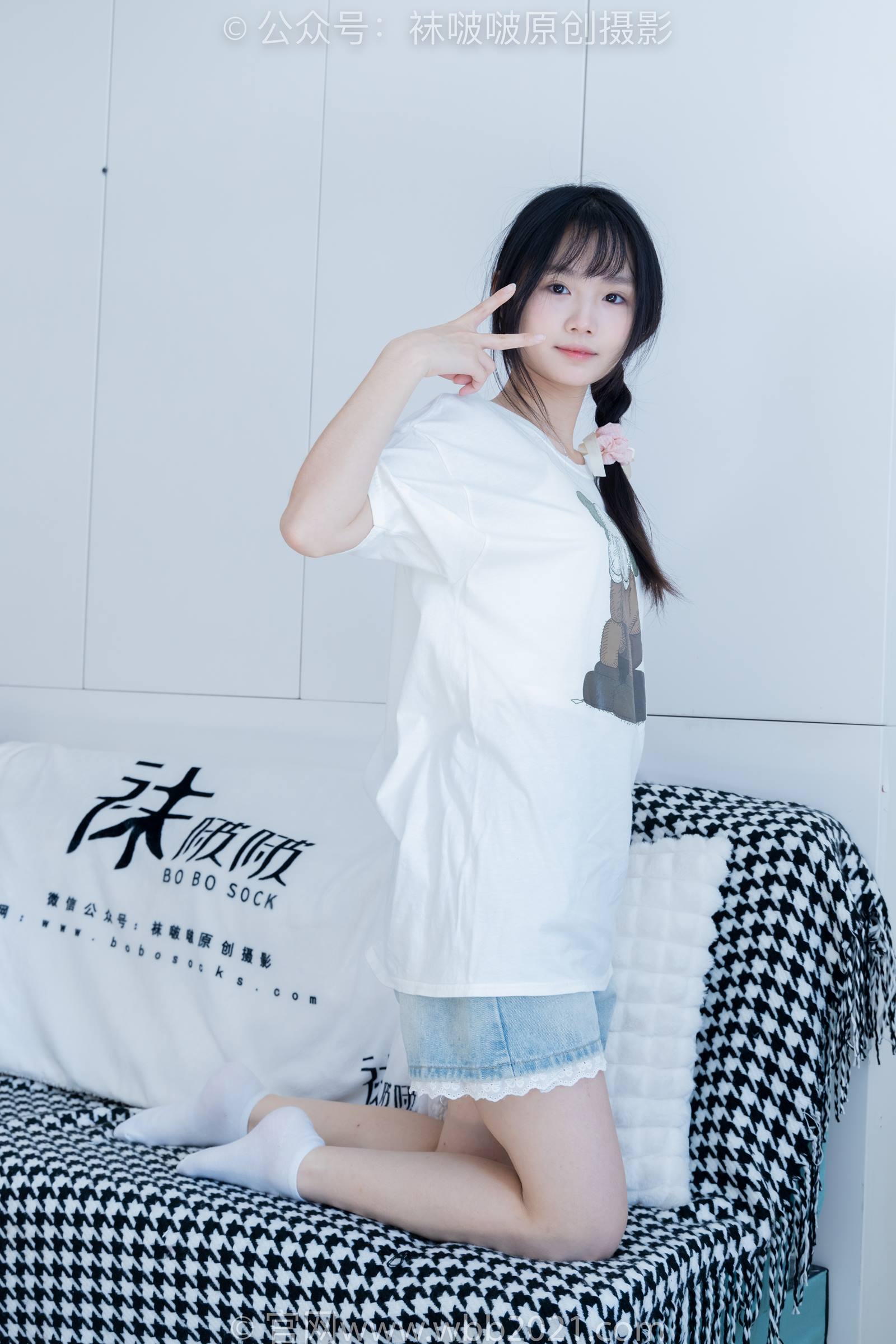 图片[73]-[BoBoSocks袜啵啵]NO.331 甜甜圈-板鞋、白棉袜、裸足[144P] – 速更版-美库