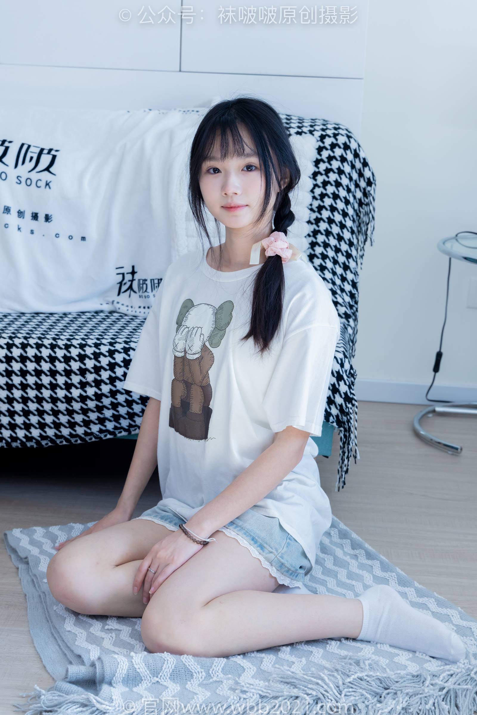 图片[81]-[BoBoSocks袜啵啵]NO.331 甜甜圈-板鞋、白棉袜、裸足[144P] – 速更版-美库