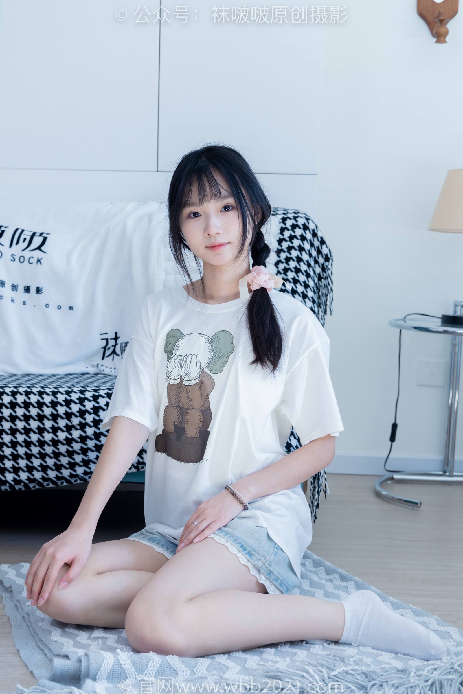 图片[82]-[BoBoSocks袜啵啵]NO.331 甜甜圈-板鞋、白棉袜、裸足[144P] – 速更版-美库