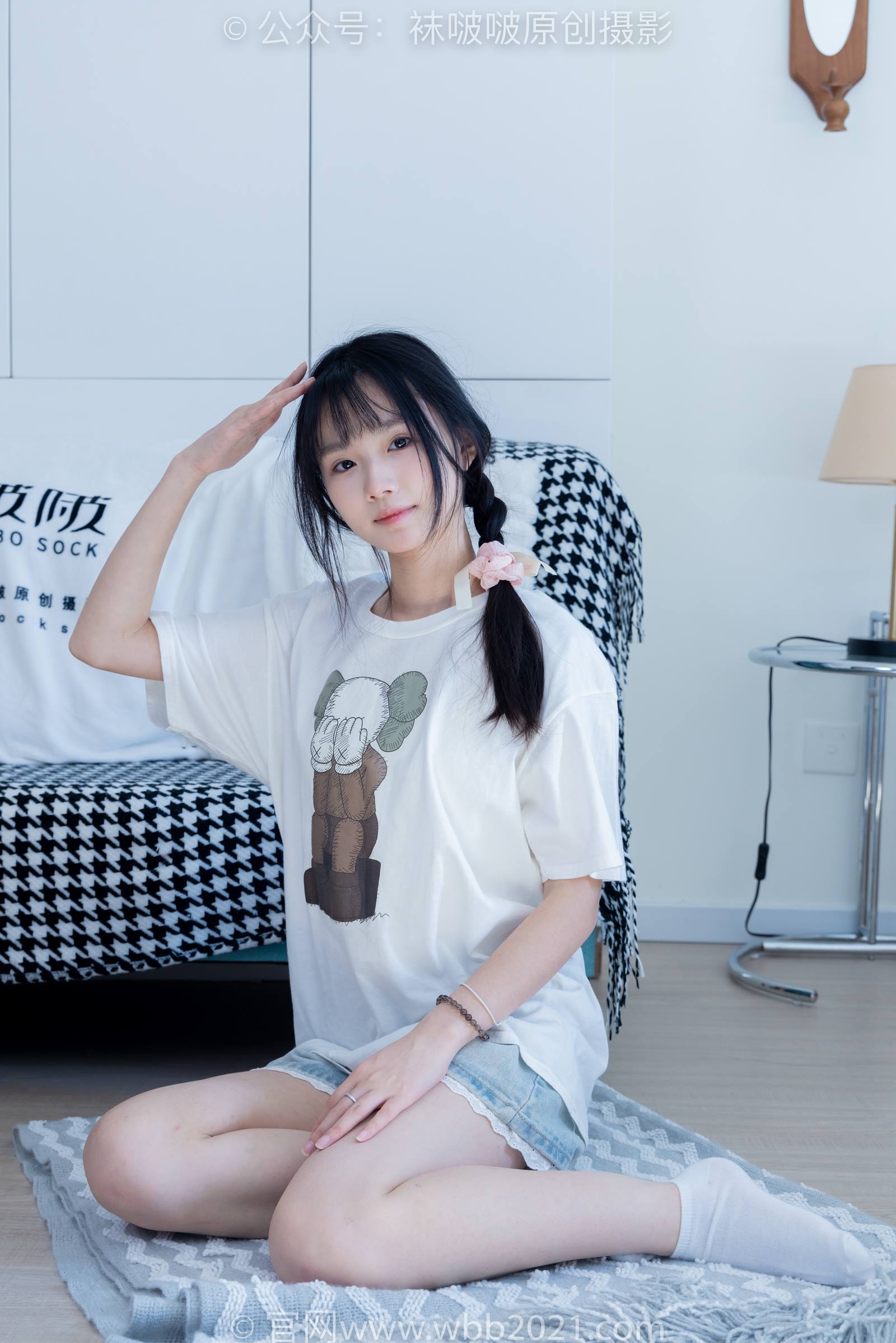 图片[84]-[BoBoSocks袜啵啵]NO.331 甜甜圈-板鞋、白棉袜、裸足[144P] – 速更版-美库