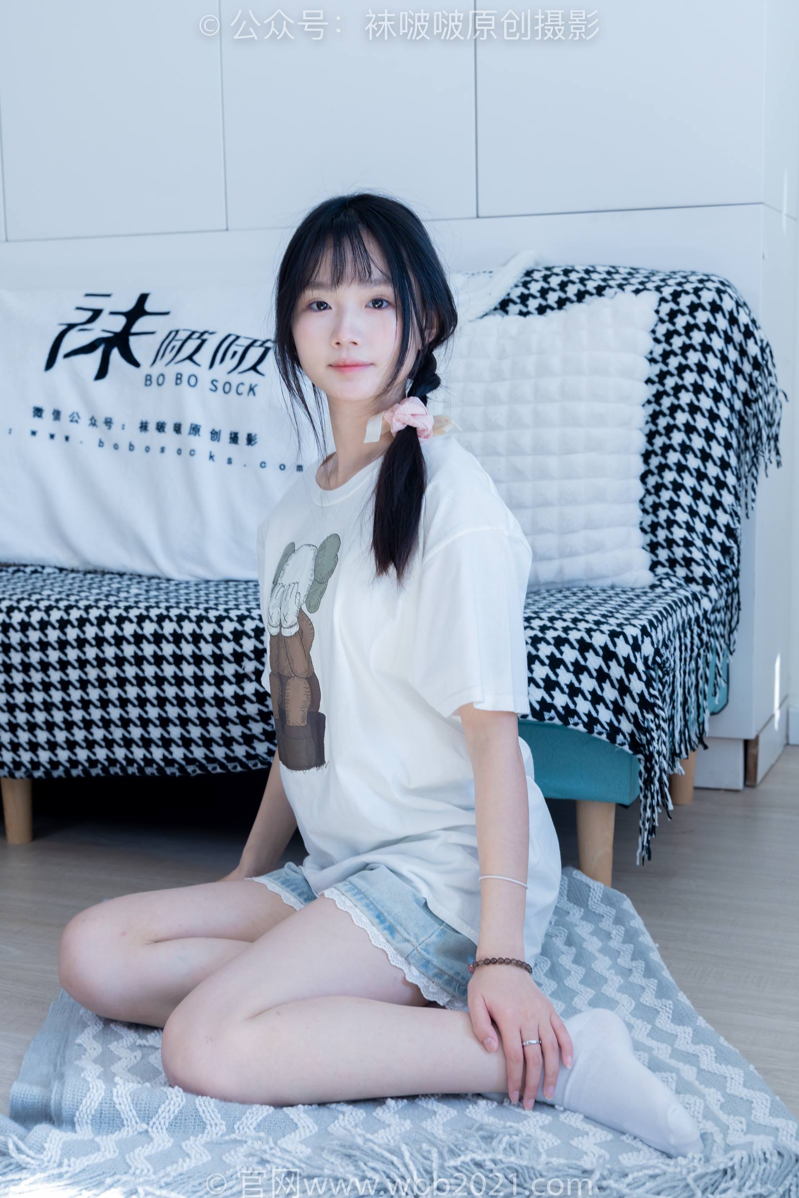 图片[87]-[BoBoSocks袜啵啵]NO.331 甜甜圈-板鞋、白棉袜、裸足[144P] – 速更版-美库