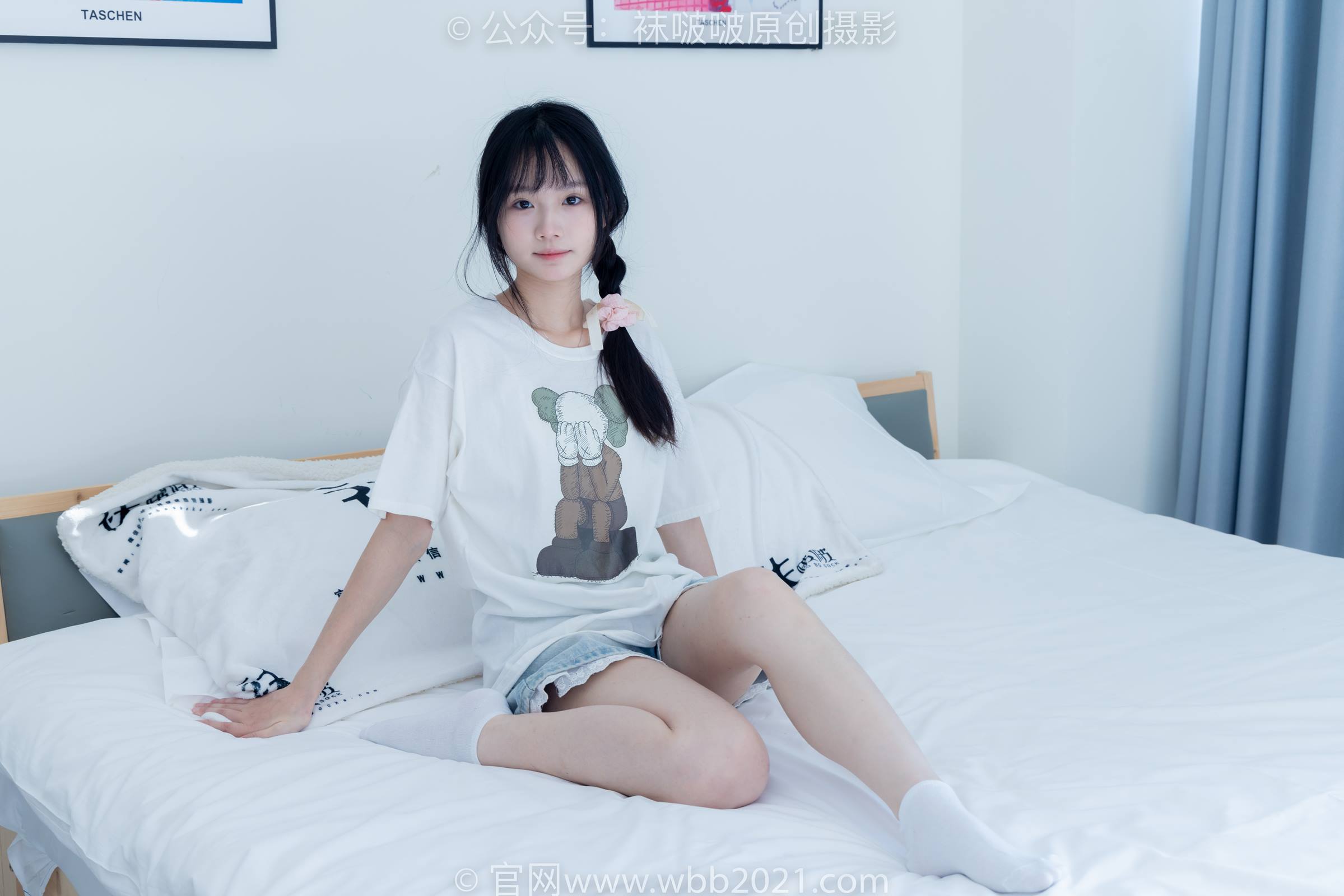 图片[102]-[BoBoSocks袜啵啵]NO.331 甜甜圈-板鞋、白棉袜、裸足[144P] – 速更版-美库