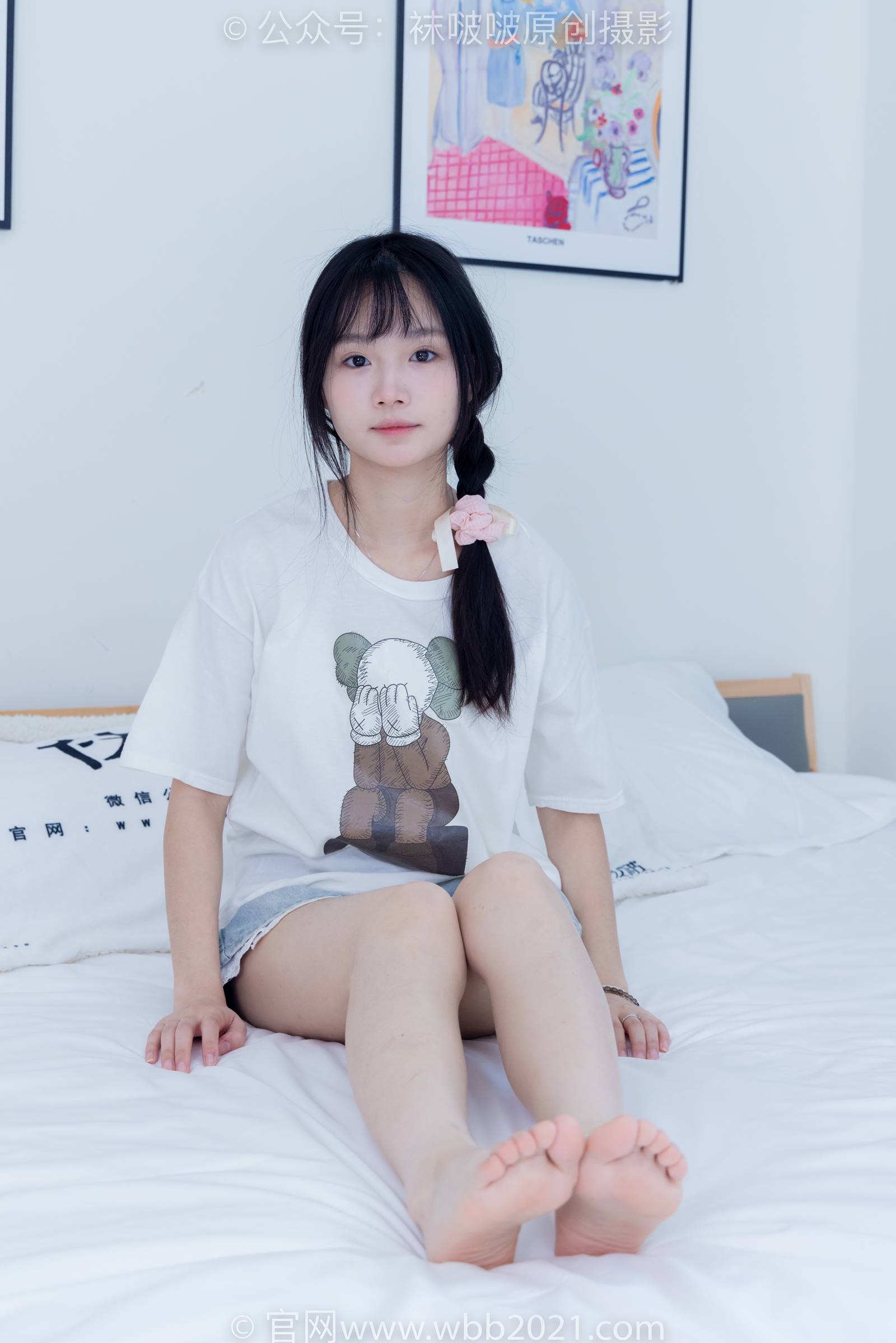 图片[109]-[BoBoSocks袜啵啵]NO.331 甜甜圈-板鞋、白棉袜、裸足[144P] – 速更版-美库