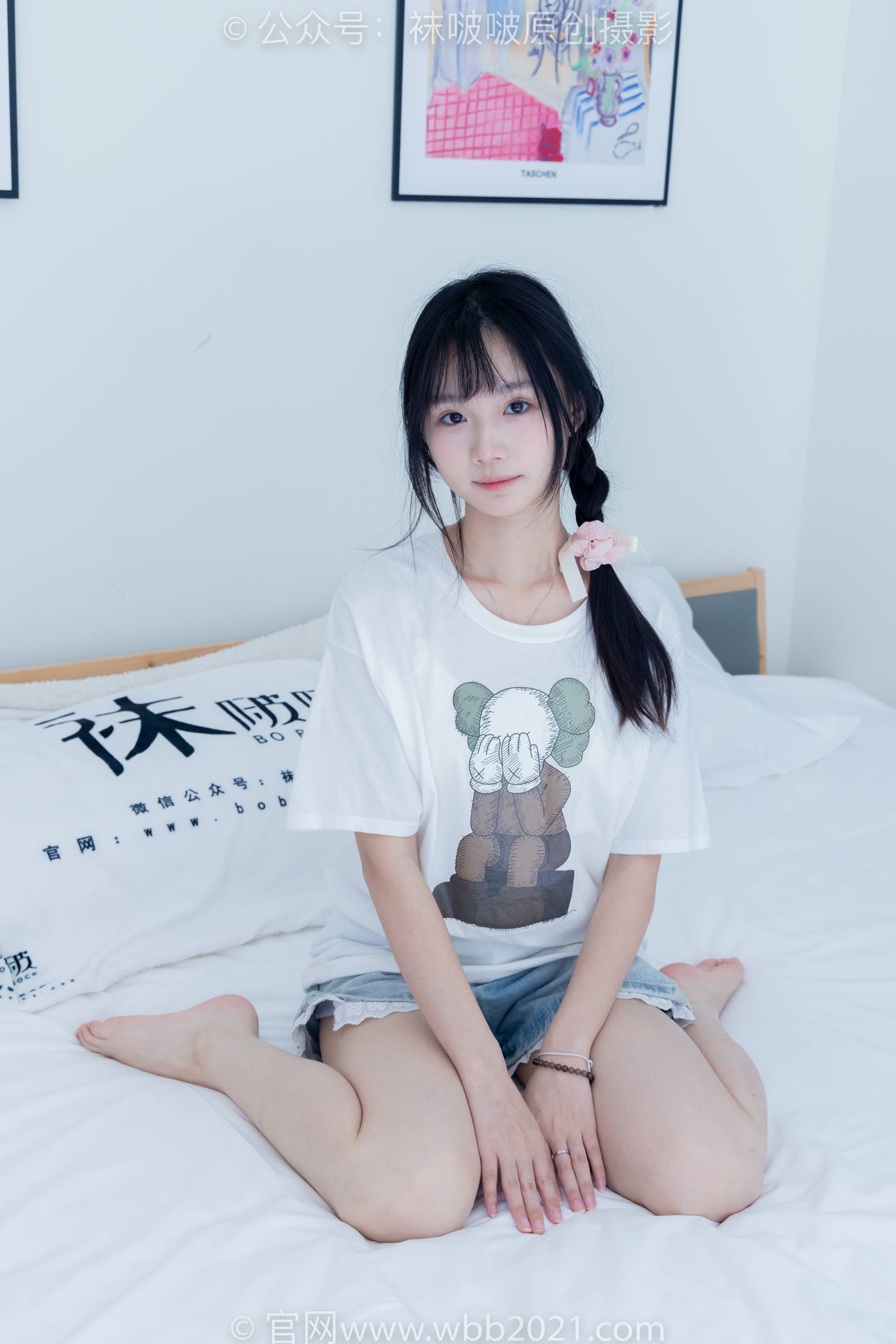 图片[115]-[BoBoSocks袜啵啵]NO.331 甜甜圈-板鞋、白棉袜、裸足[144P] – 速更版-美库