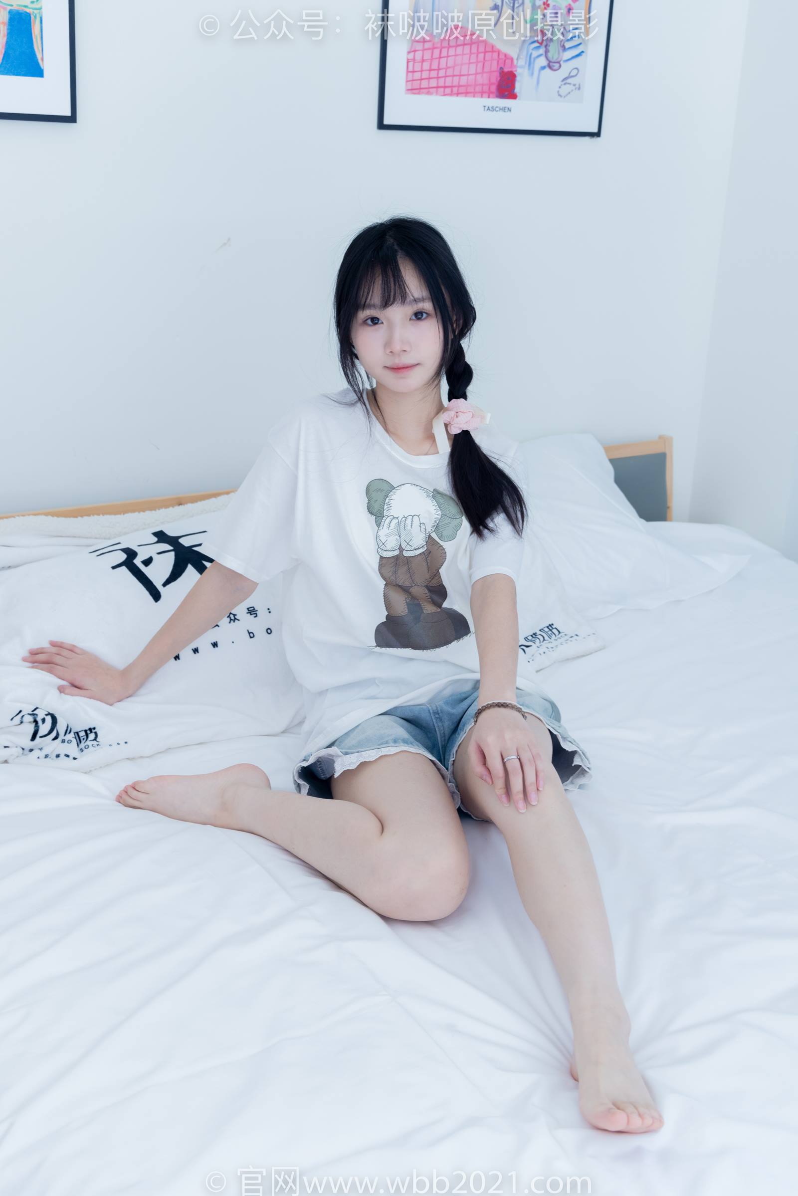 图片[116]-[BoBoSocks袜啵啵]NO.331 甜甜圈-板鞋、白棉袜、裸足[144P] – 速更版-美库