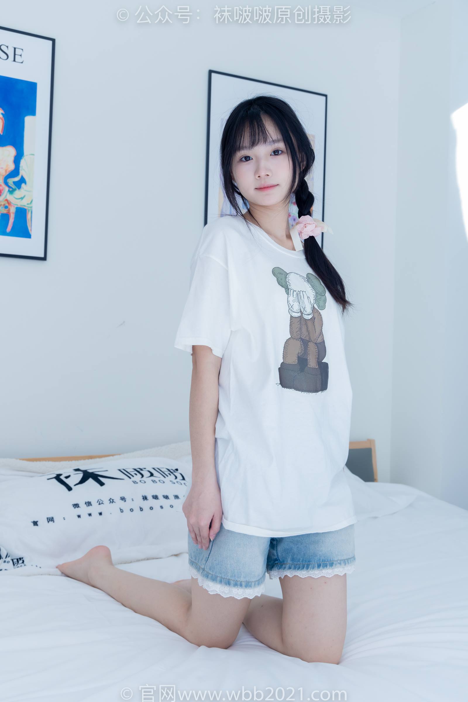 图片[117]-[BoBoSocks袜啵啵]NO.331 甜甜圈-板鞋、白棉袜、裸足[144P] – 速更版-美库