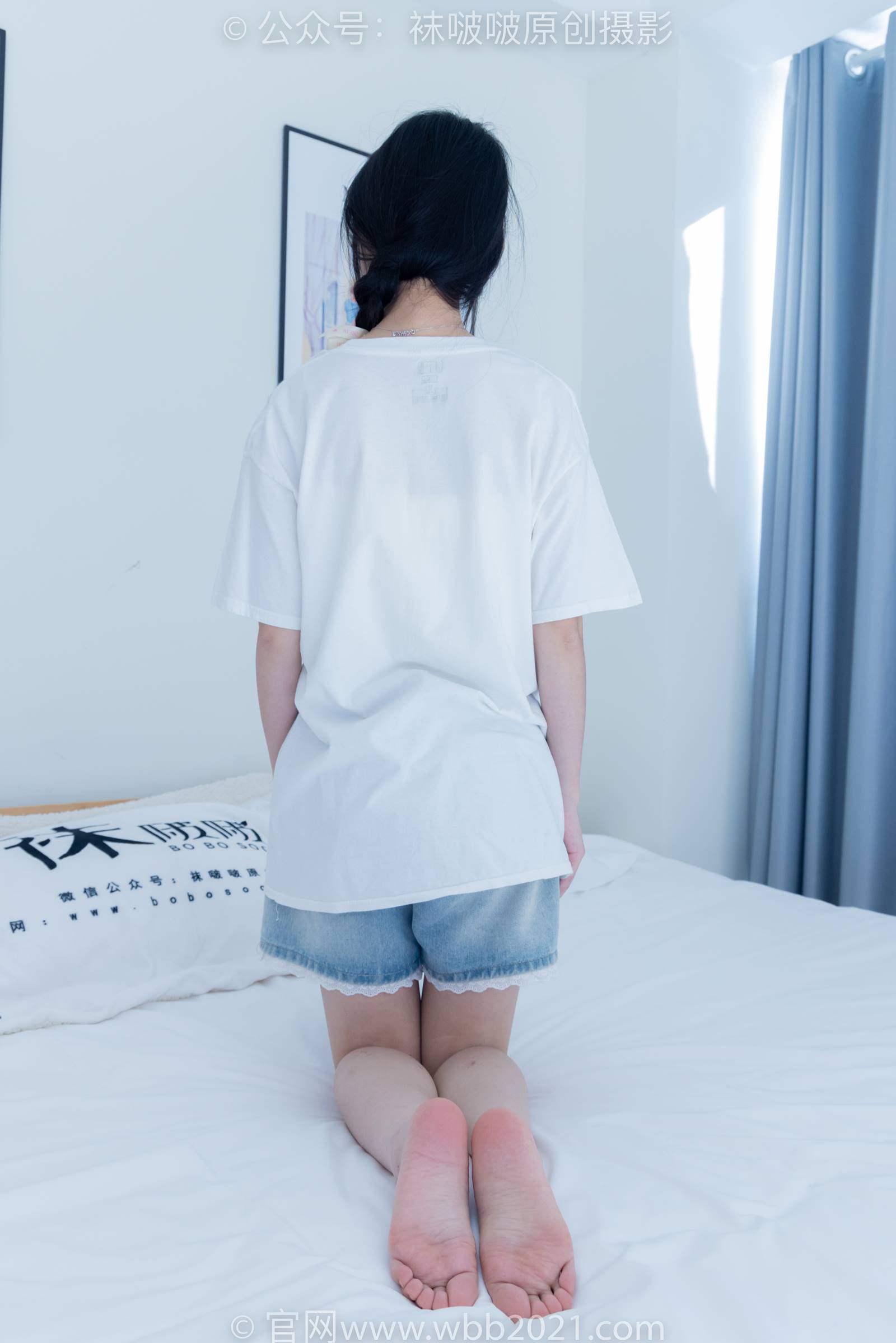 图片[124]-[BoBoSocks袜啵啵]NO.331 甜甜圈-板鞋、白棉袜、裸足[144P] – 速更版-美库