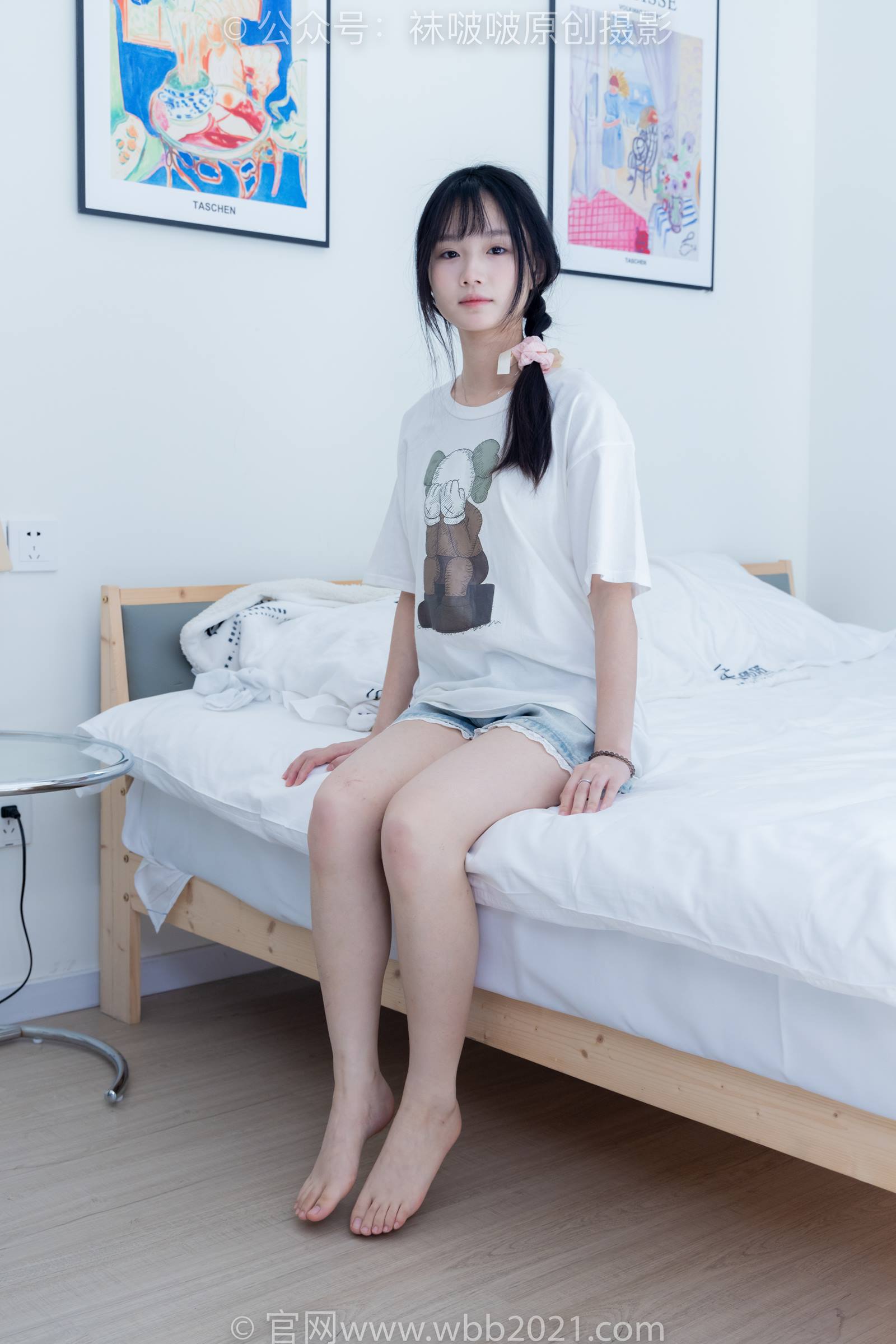 图片[125]-[BoBoSocks袜啵啵]NO.331 甜甜圈-板鞋、白棉袜、裸足[144P] – 速更版-美库