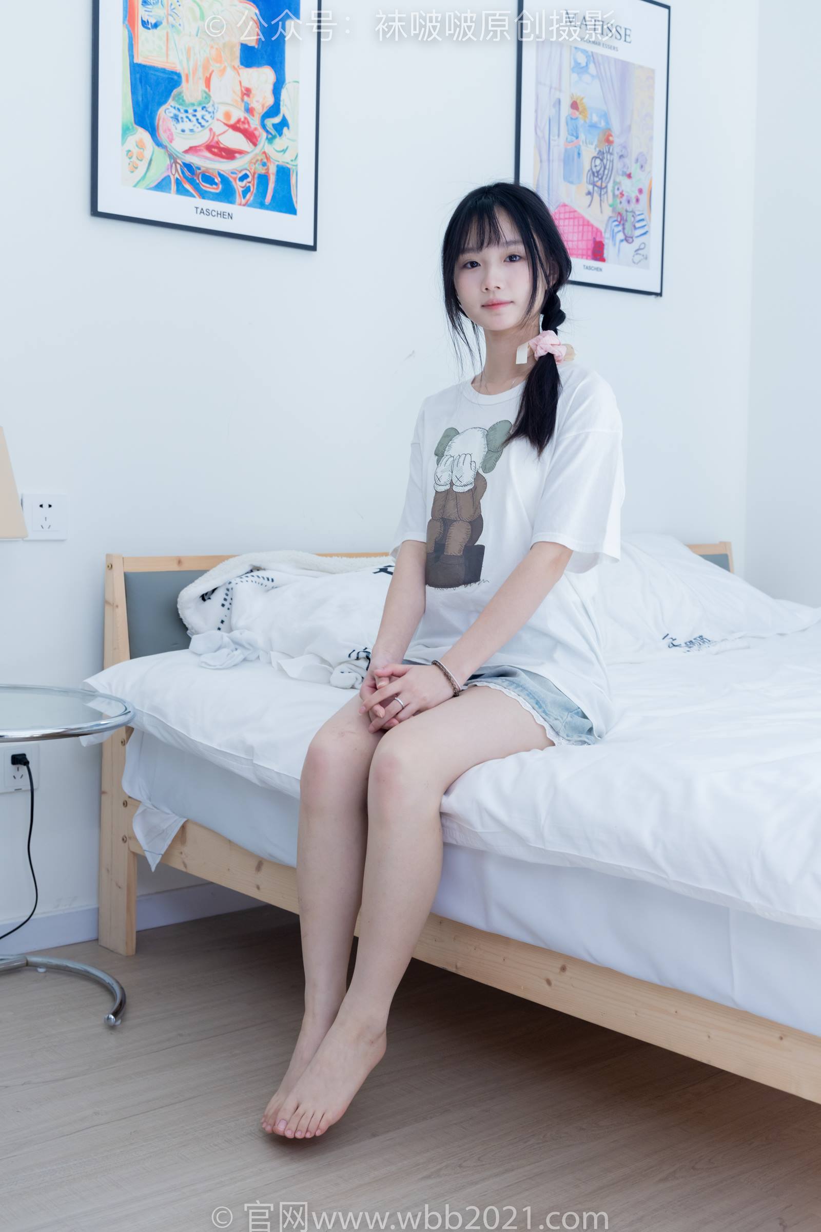 图片[126]-[BoBoSocks袜啵啵]NO.331 甜甜圈-板鞋、白棉袜、裸足[144P] – 速更版-美库