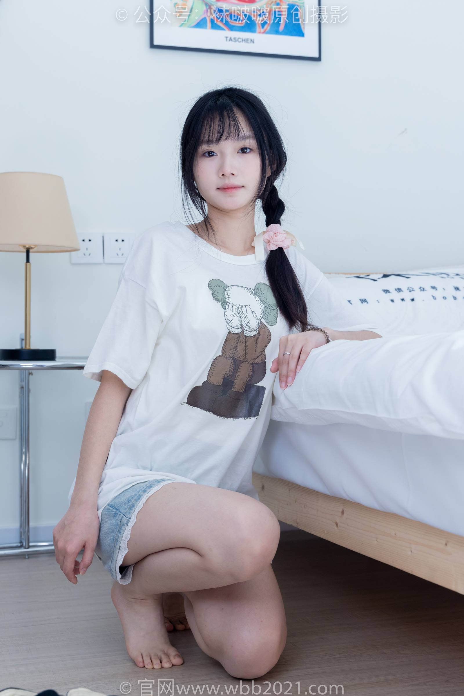 图片[137]-[BoBoSocks袜啵啵]NO.331 甜甜圈-板鞋、白棉袜、裸足[144P] – 速更版-美库