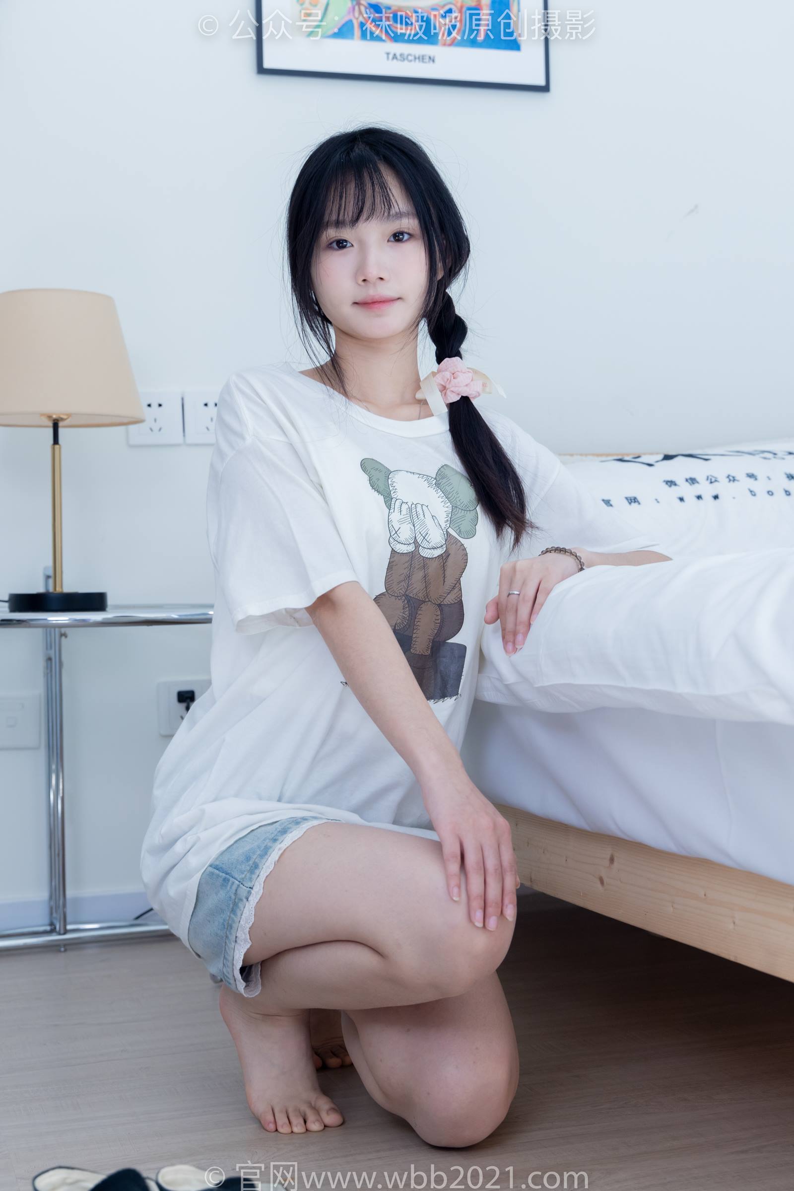 图片[138]-[BoBoSocks袜啵啵]NO.331 甜甜圈-板鞋、白棉袜、裸足[144P] – 速更版-美库