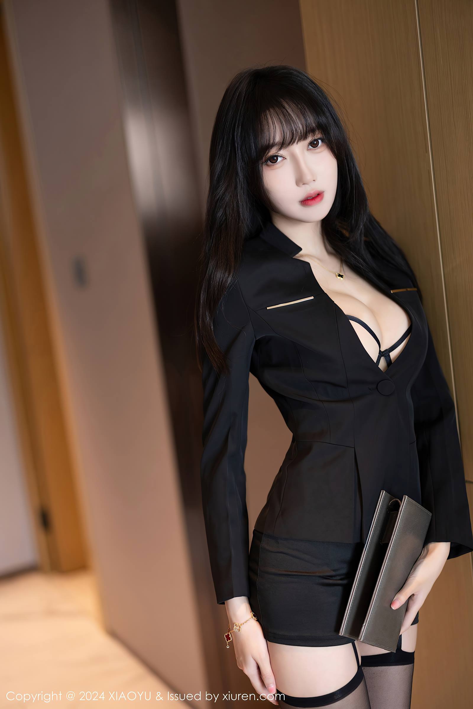 图片[10]-[XIAOYU语画界]2024.01.29 VOL.1193 月崽 黑色齐刘海[55+1P] – 速更版-美库