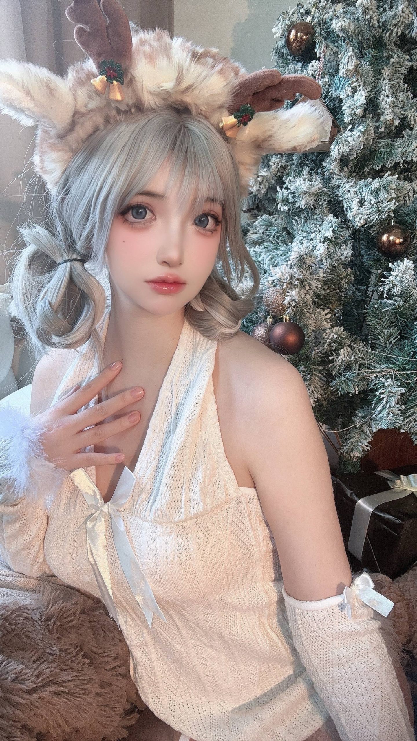 图片[42]-疯猫ss  圣诞特典&白色毛衣[71P] – 速更版-美库