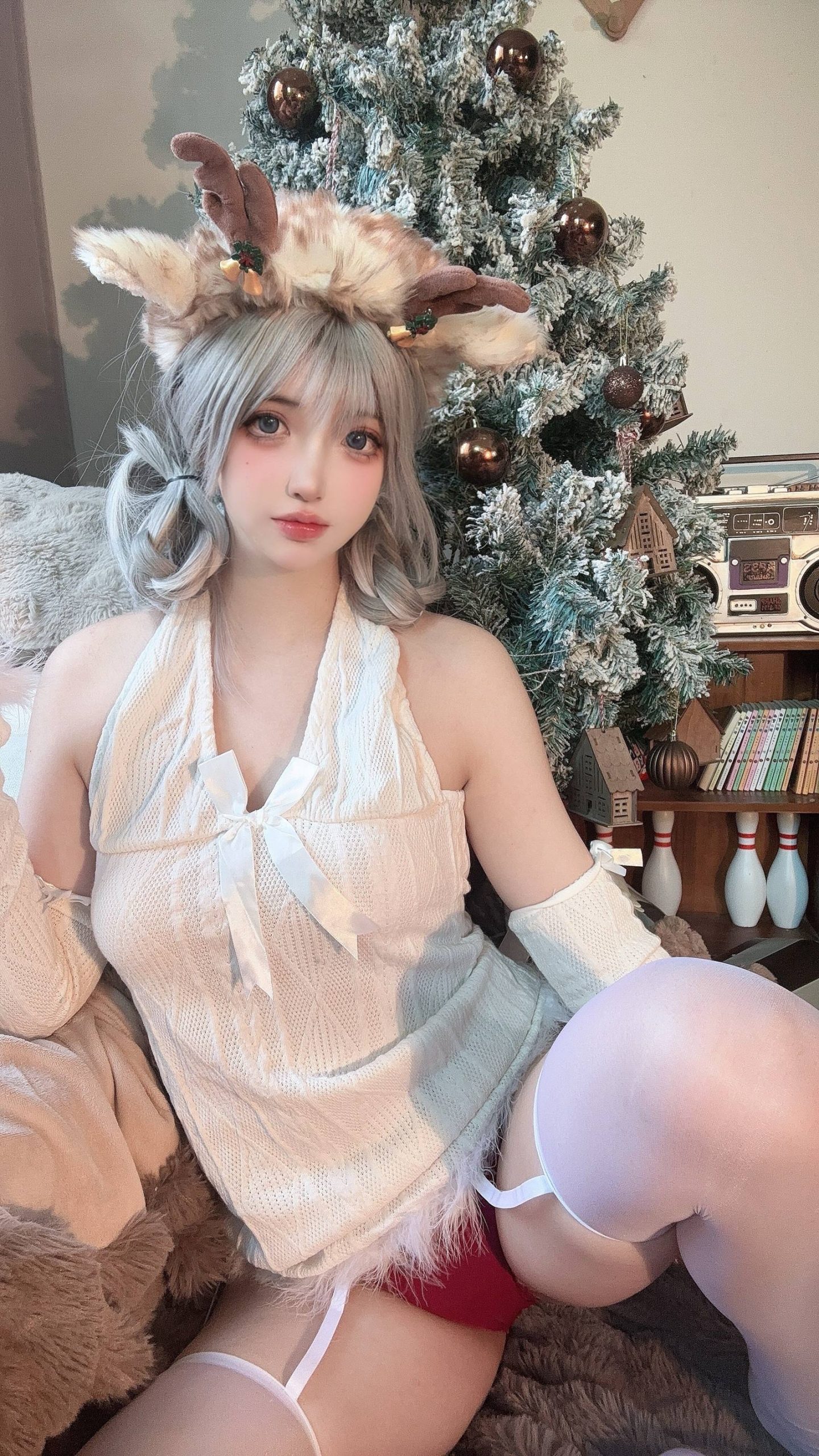 图片[39]-疯猫ss  圣诞特典&白色毛衣[71P] – 速更版-美库