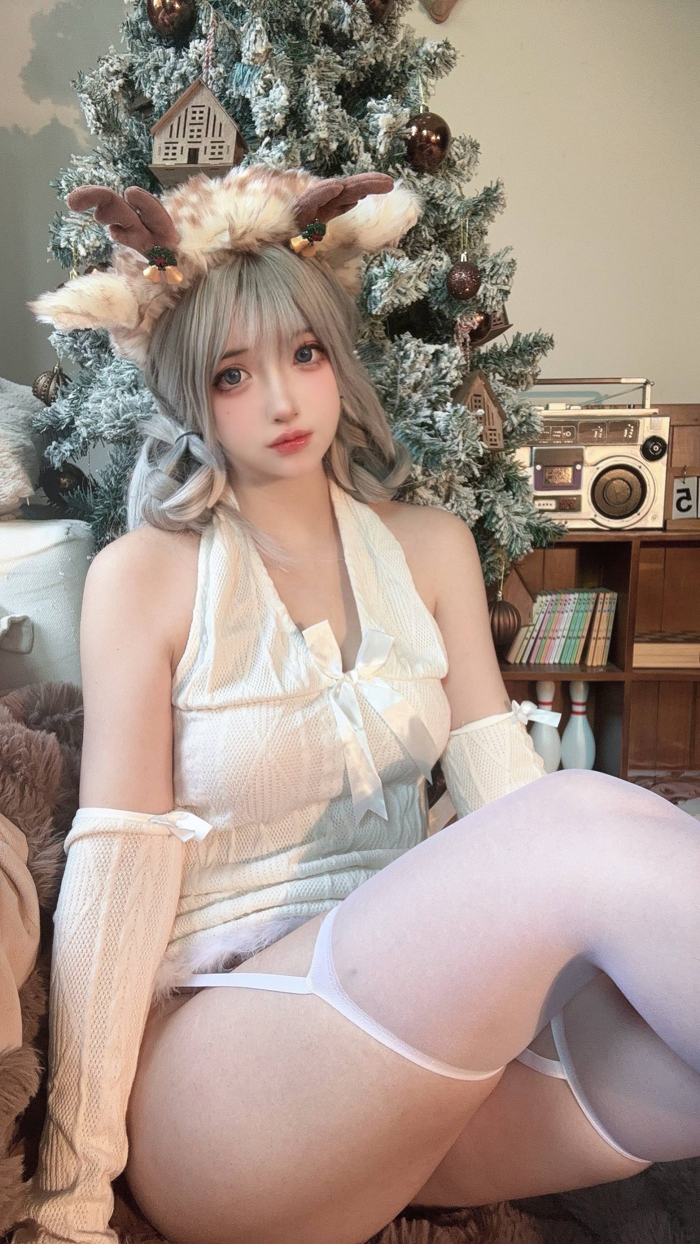 图片[38]-疯猫ss  圣诞特典&白色毛衣[71P] – 速更版-美库