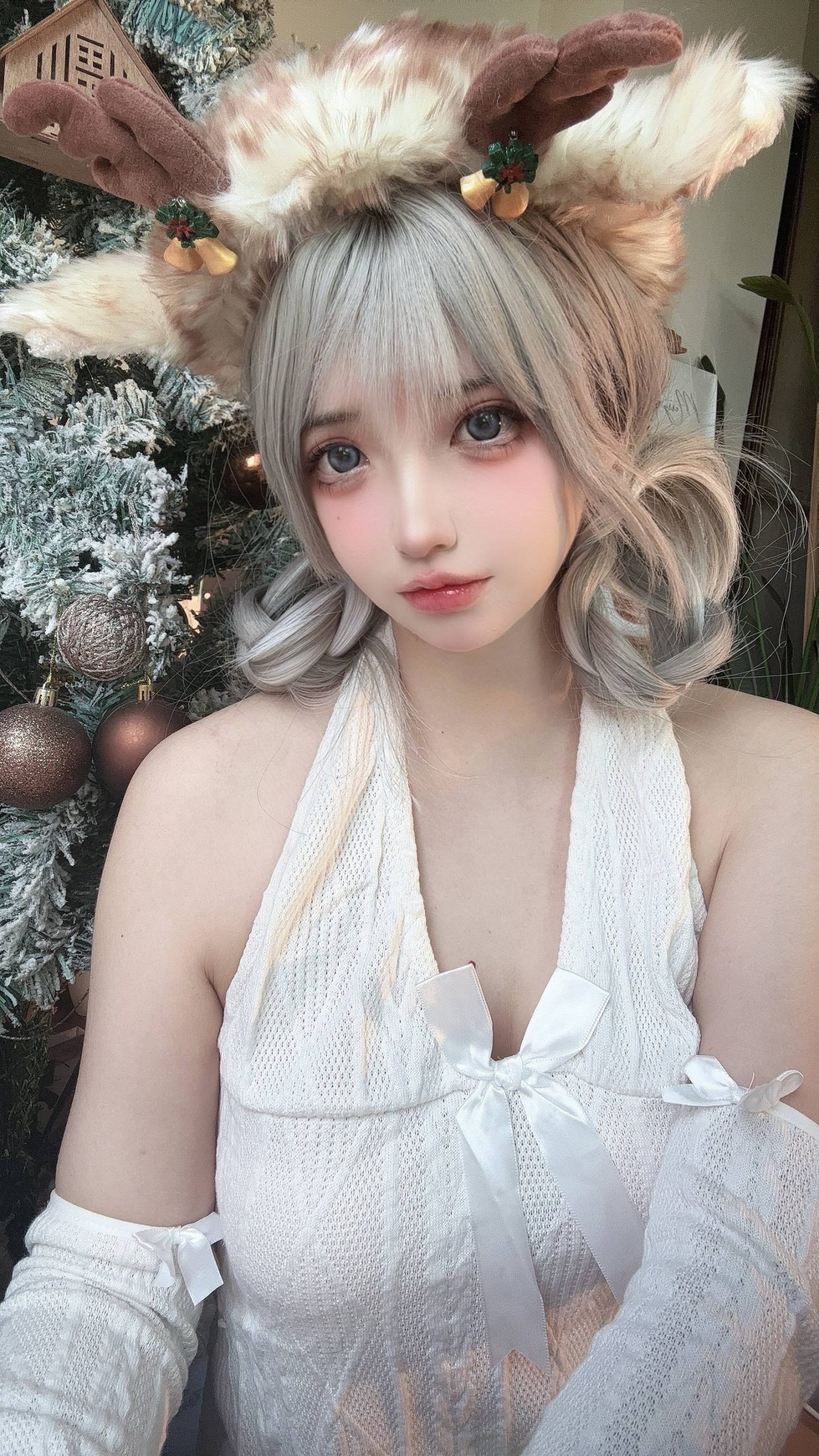 图片[36]-疯猫ss  圣诞特典&白色毛衣[71P] – 速更版-美库