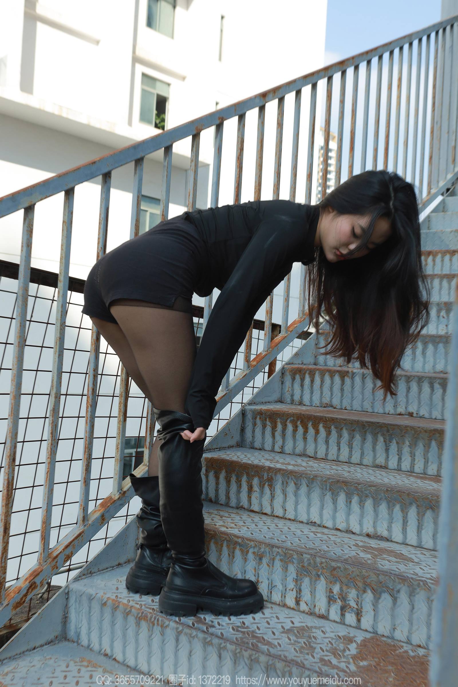 图片[26]-[IESS异思趣向] 2024.01.10 丝享家1634：兔兔《黑斯长靴》[84P] – 速更版-美库