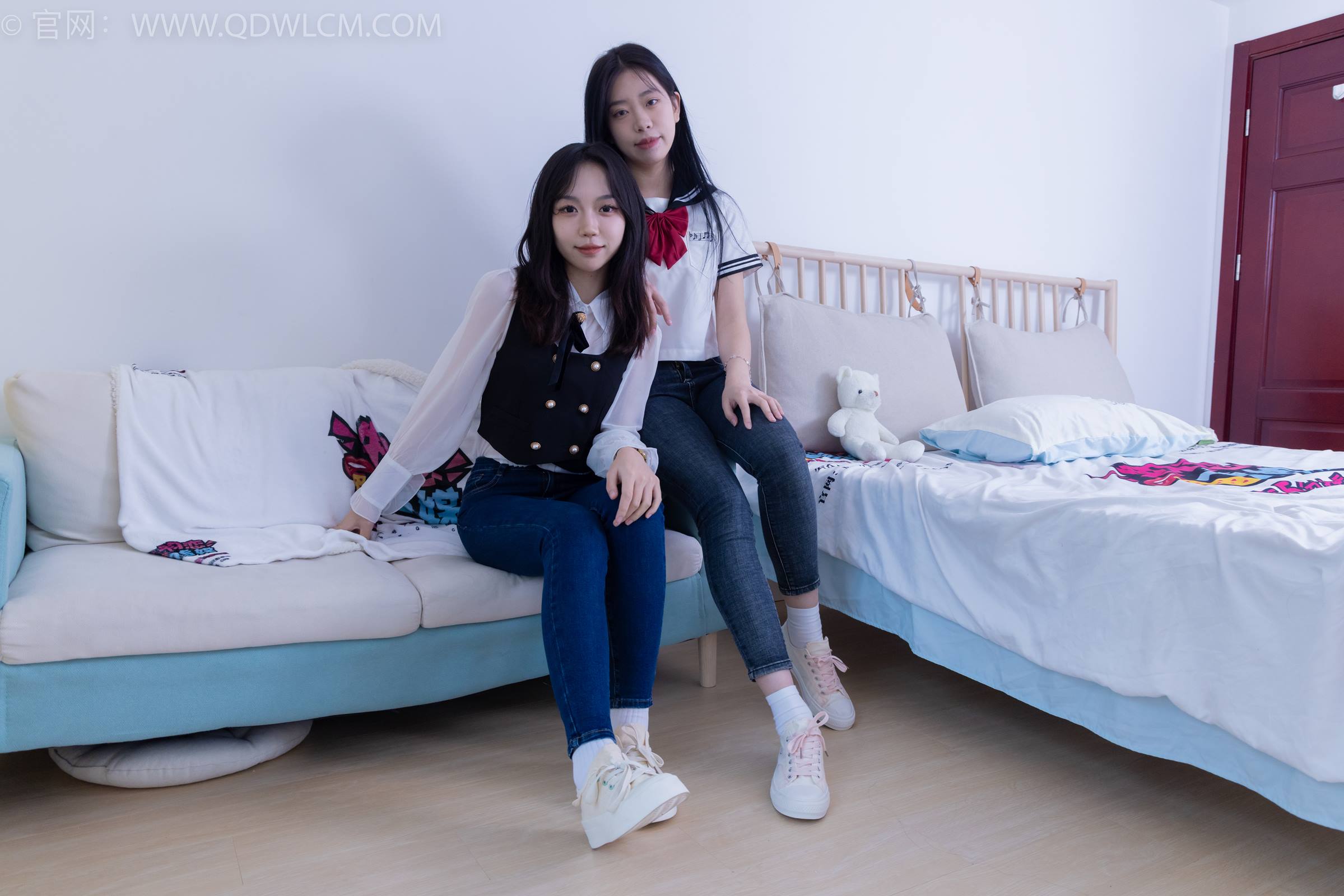 图片[10]-物恋传媒 NO.1835 纱纱&小谷-微风拂过[195P] – 速更版-美库