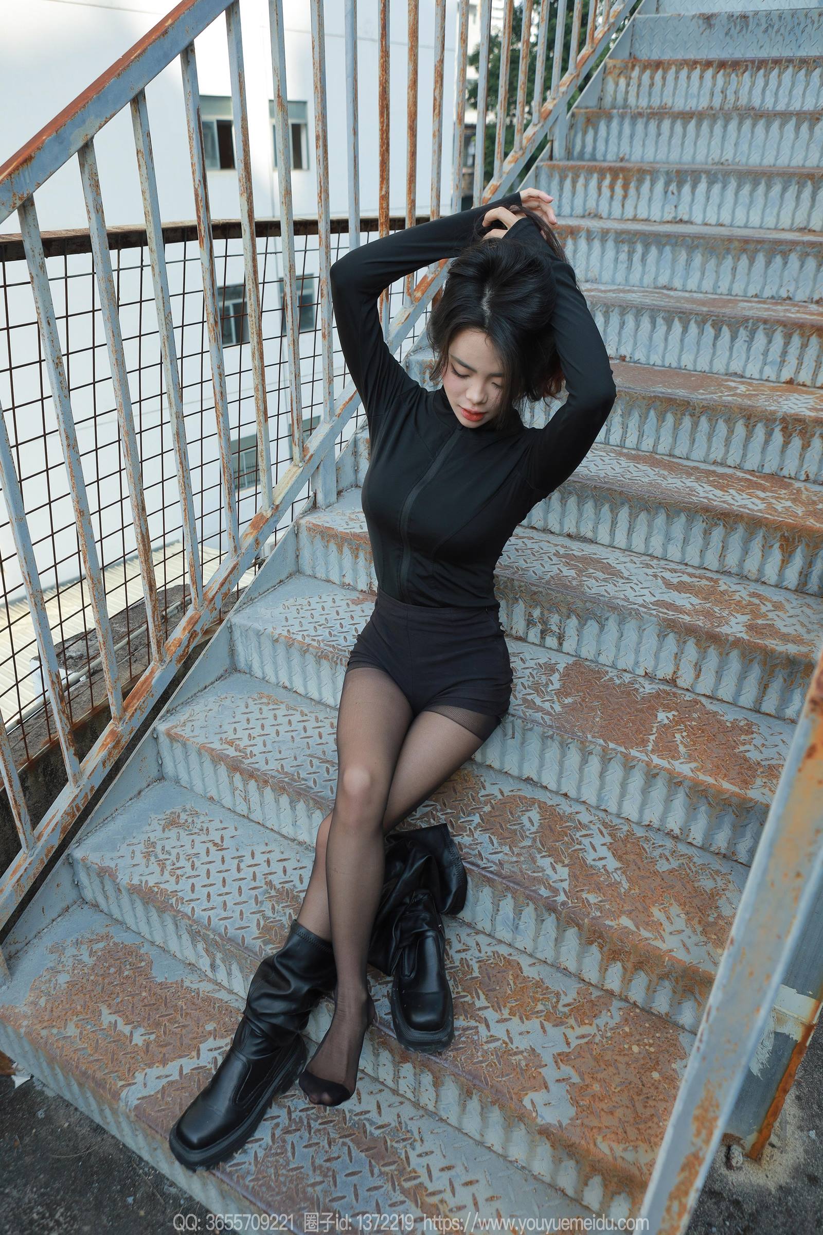 图片[61]-[IESS异思趣向] 2024.01.10 丝享家1634：兔兔《黑斯长靴》[84P] – 速更版-美库