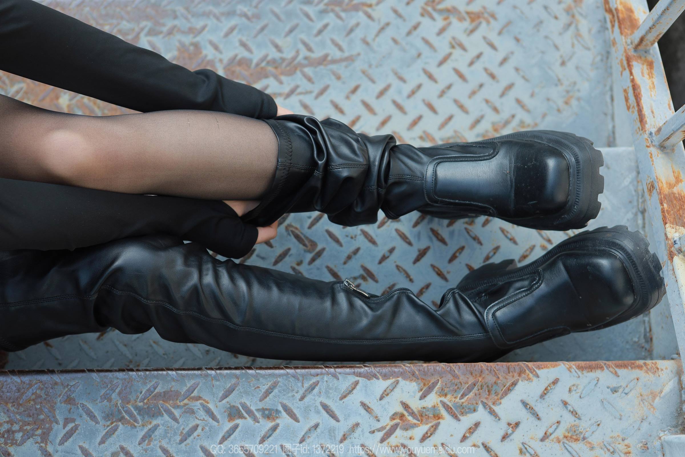 图片[86]-[IESS异思趣向] 2024.01.10 丝享家1634：兔兔《黑斯长靴》[84P] – 速更版-美库