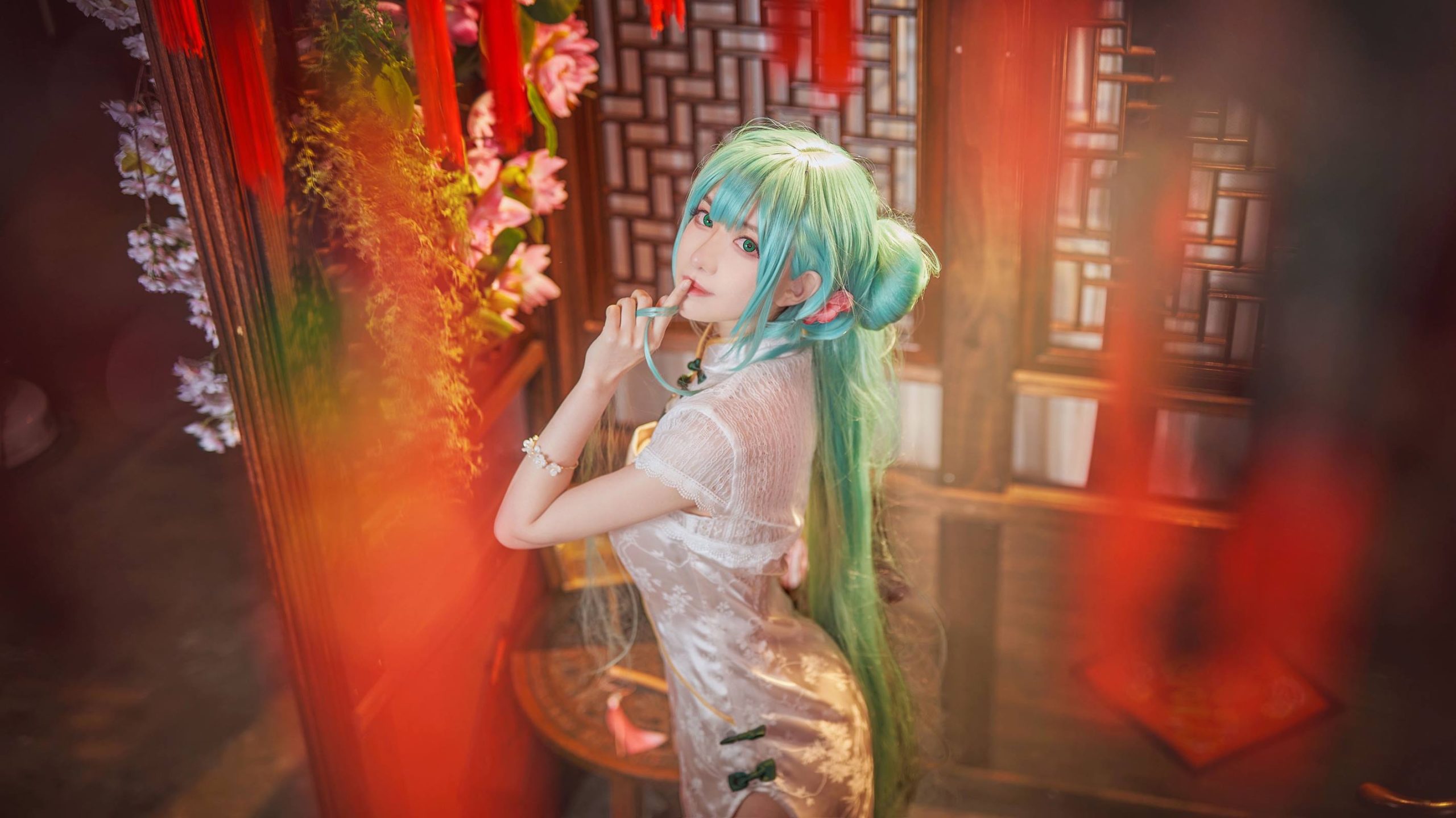 图片[22]-Shika小鹿鹿 初音韶华[23P] – 速更版-美库