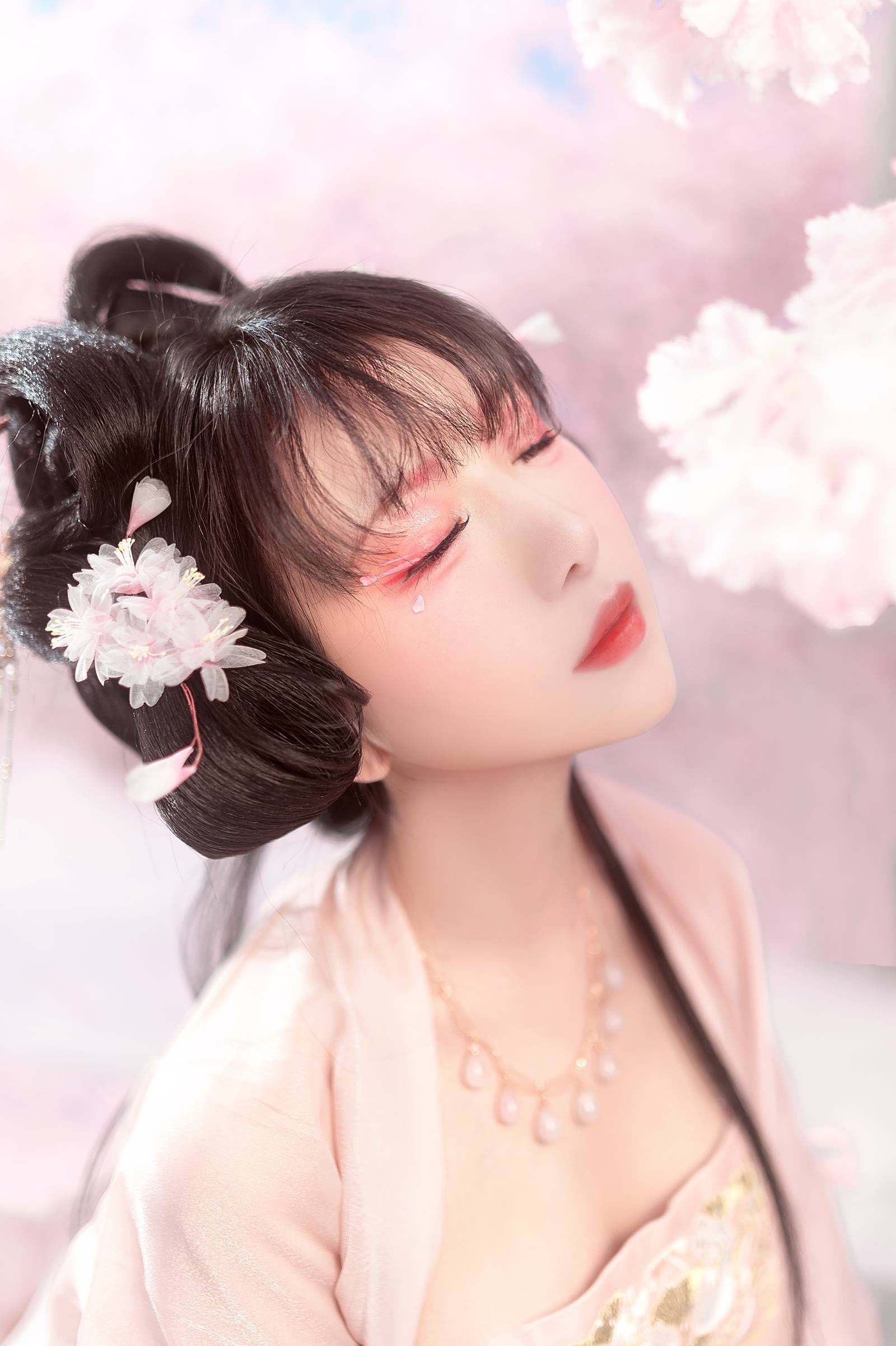 图片[10]-Shika小鹿鹿  桃之夭夭[13P] – 速更版-美库