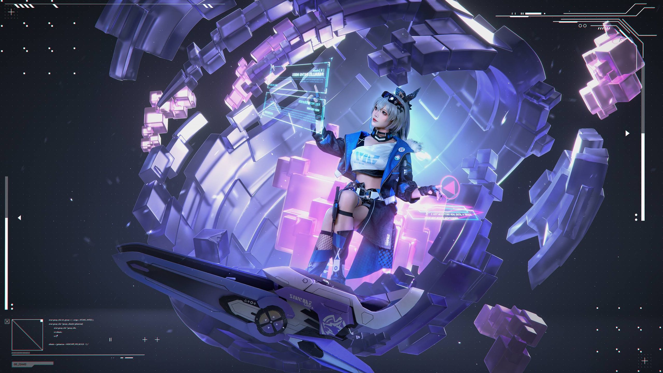 图片[33]-咬一口兔娘 – 崩铁 银狼[38P] – 速更版-美库