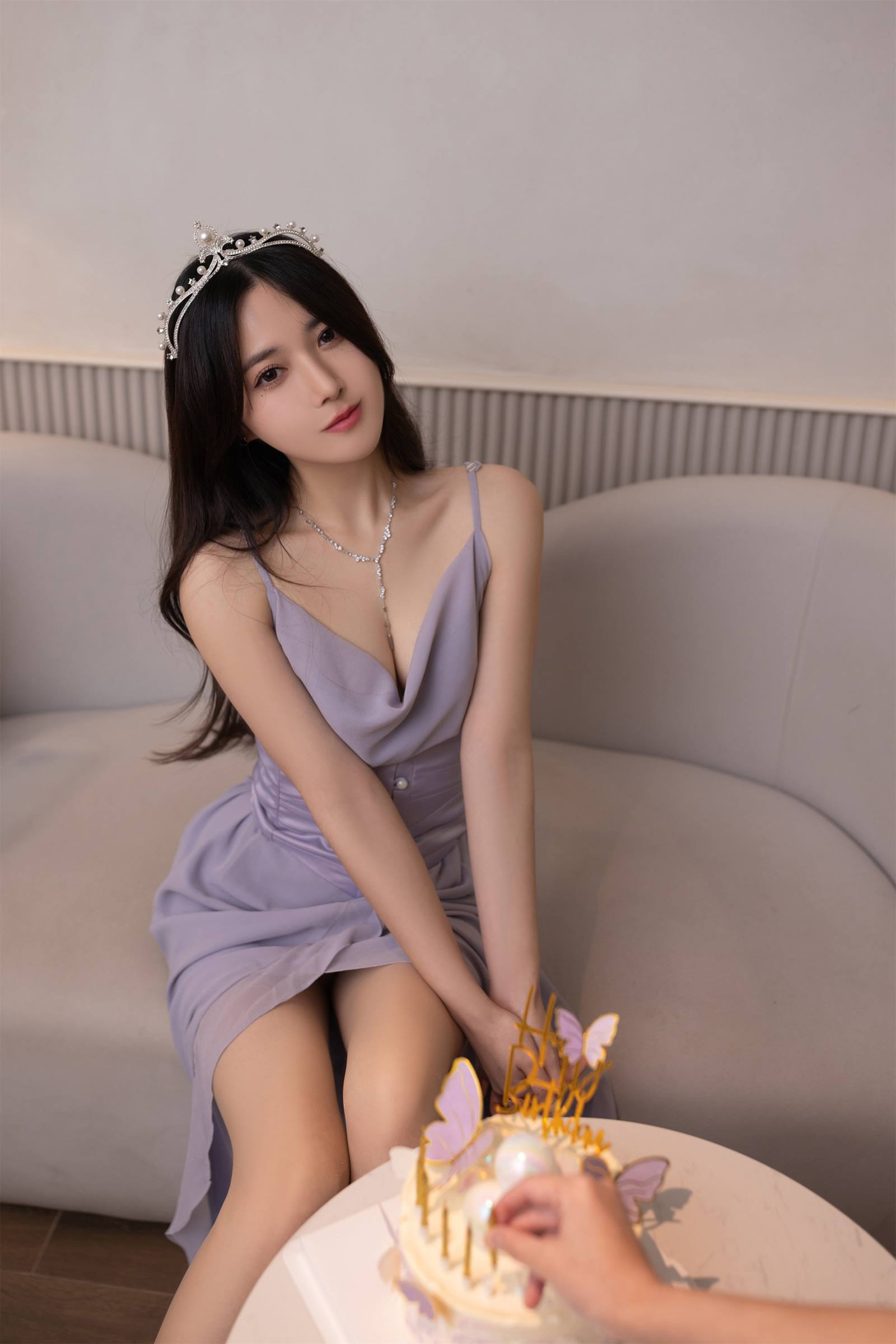 图片[31]-秀人内购@鱼子酱Fish – 内购私拍《生日篇》[36P] – 速更版-美库