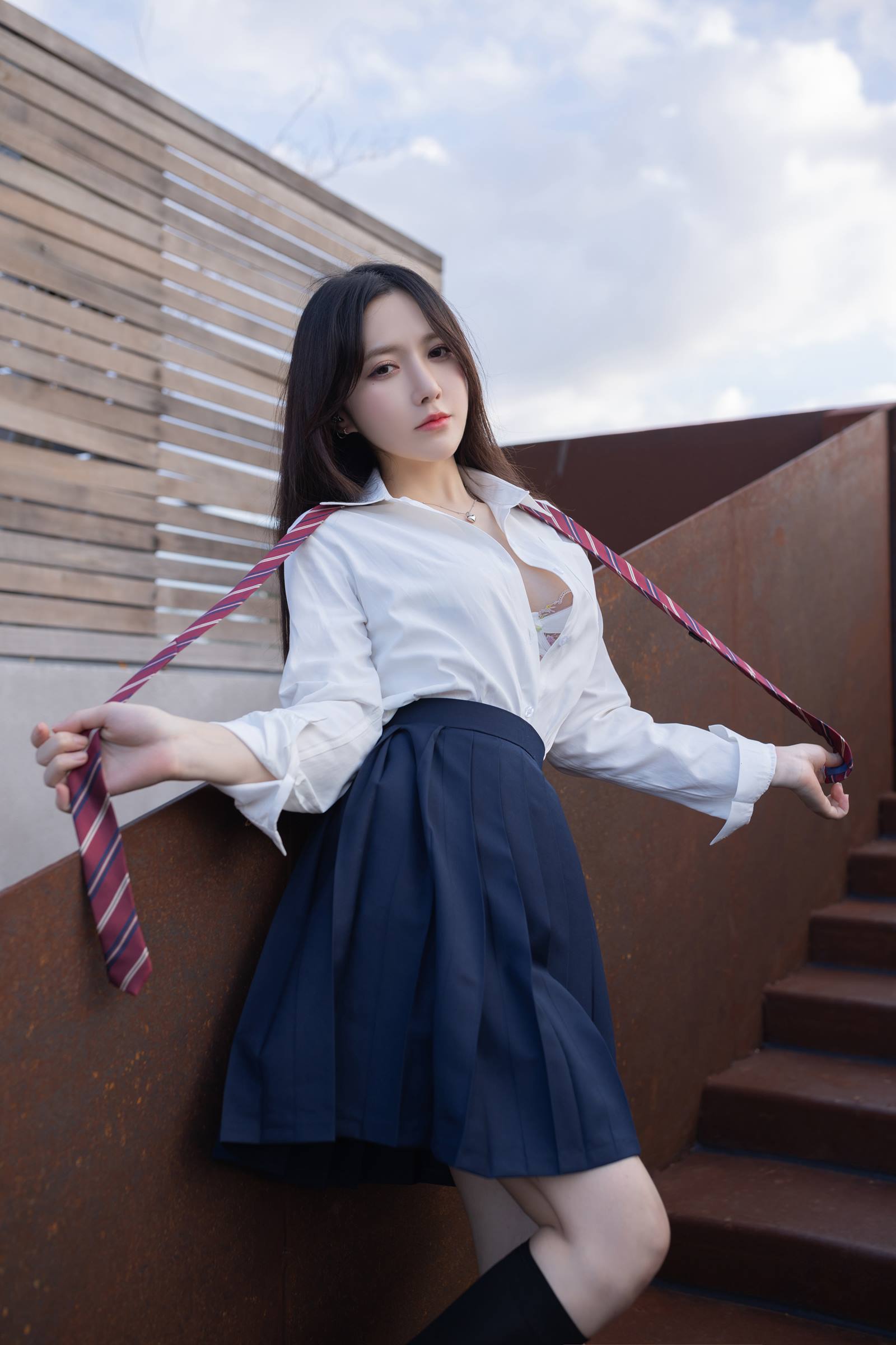 图片[36]-秀人内购@鱼子酱Fish – 内购私拍《外出回忆录》[38P] – 速更版-美库