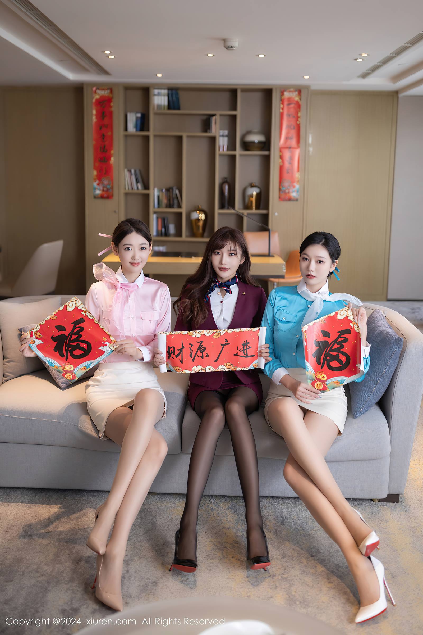 图片[12]-[Xiuren秀人网]2024.02.07 NO.8088 陆萱萱 模特合集[13+1P] – 速更版-美库