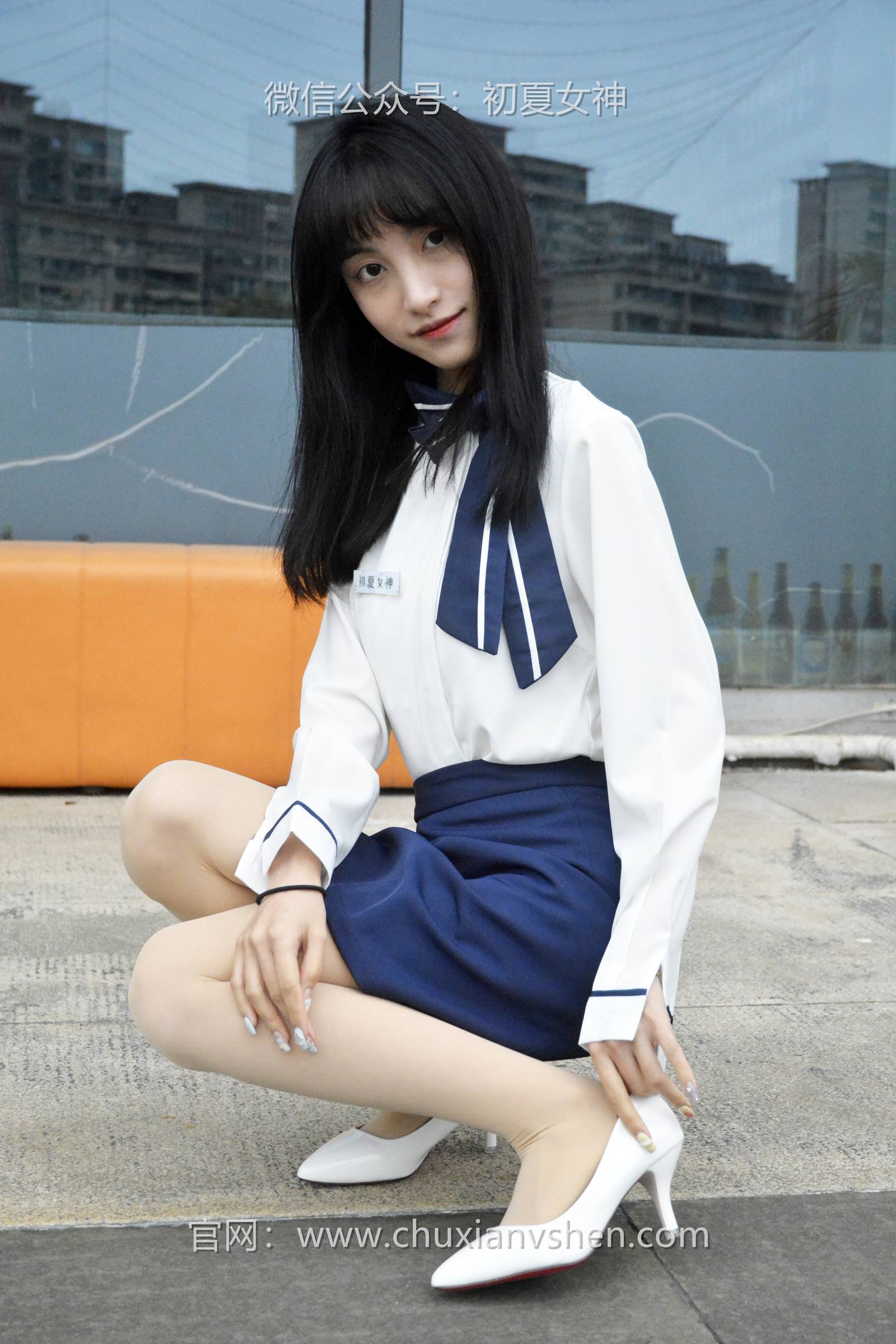 图片[68]-初夏女神 NO.087 柒柒 仰望天空[140P] – 速更版-美库