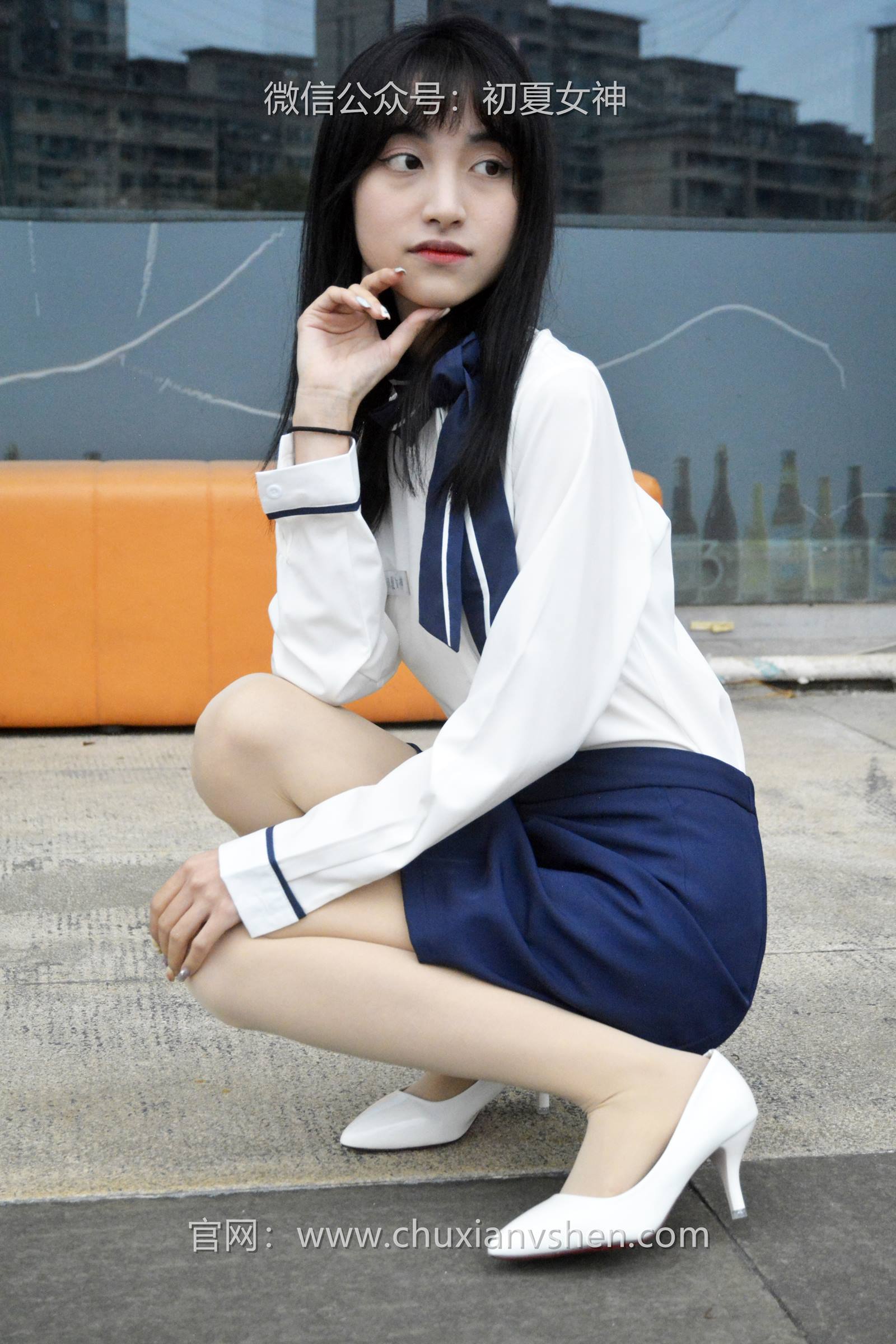 图片[73]-初夏女神 NO.087 柒柒 仰望天空[140P] – 速更版-美库