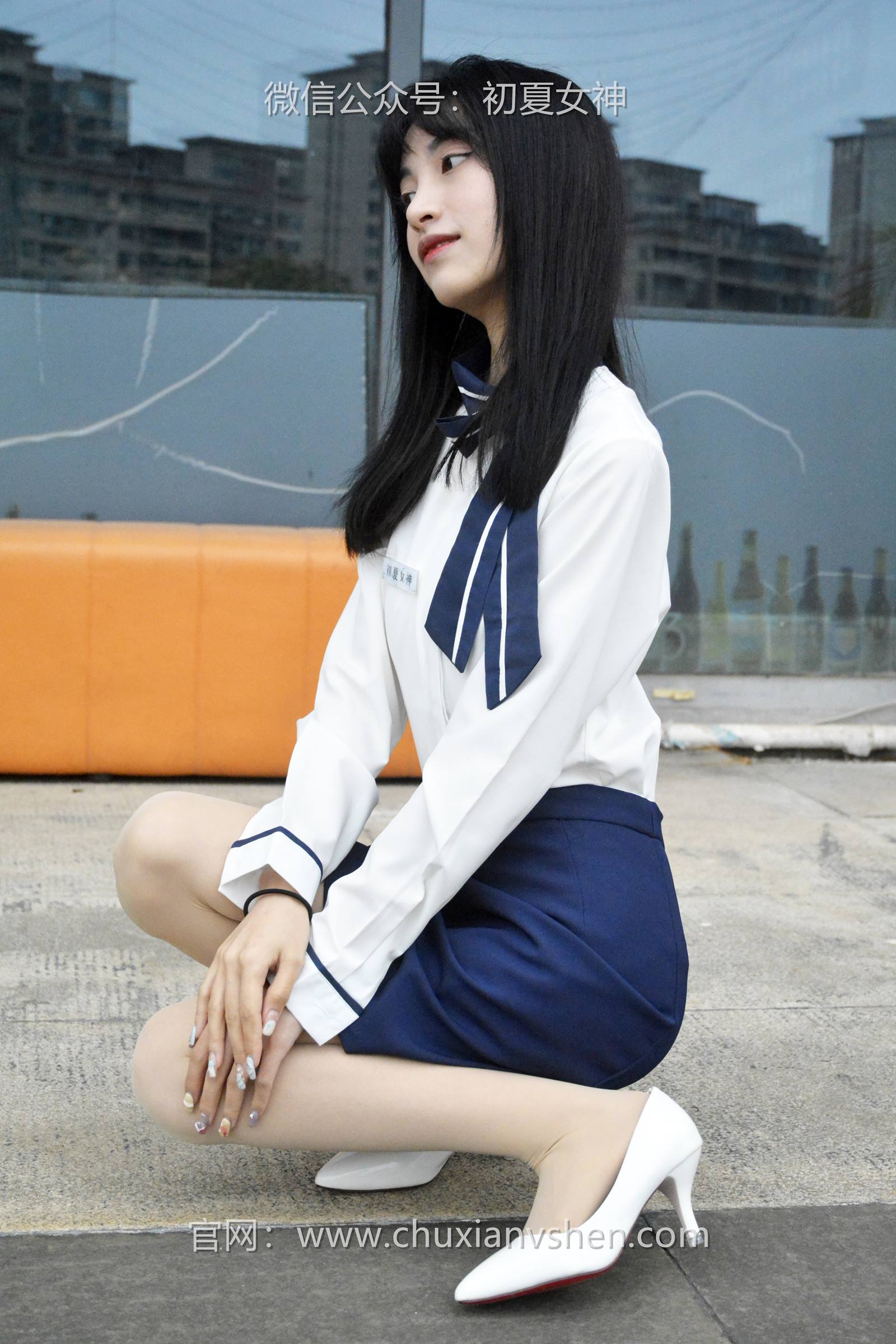 图片[74]-初夏女神 NO.087 柒柒 仰望天空[140P] – 速更版-美库