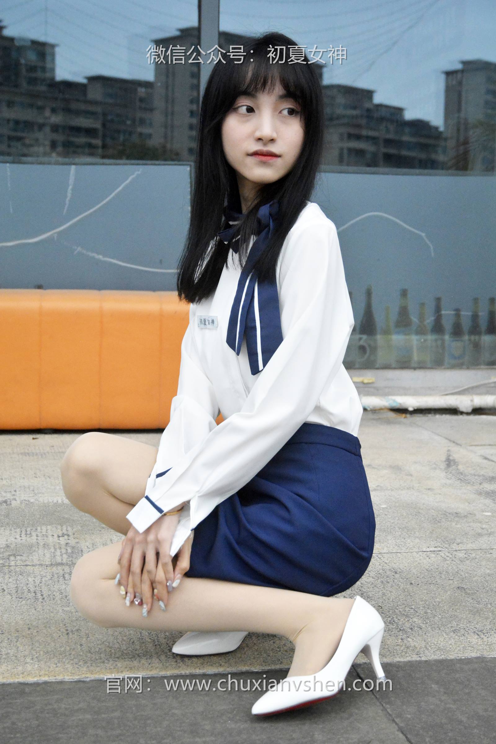 图片[77]-初夏女神 NO.087 柒柒 仰望天空[140P] – 速更版-美库