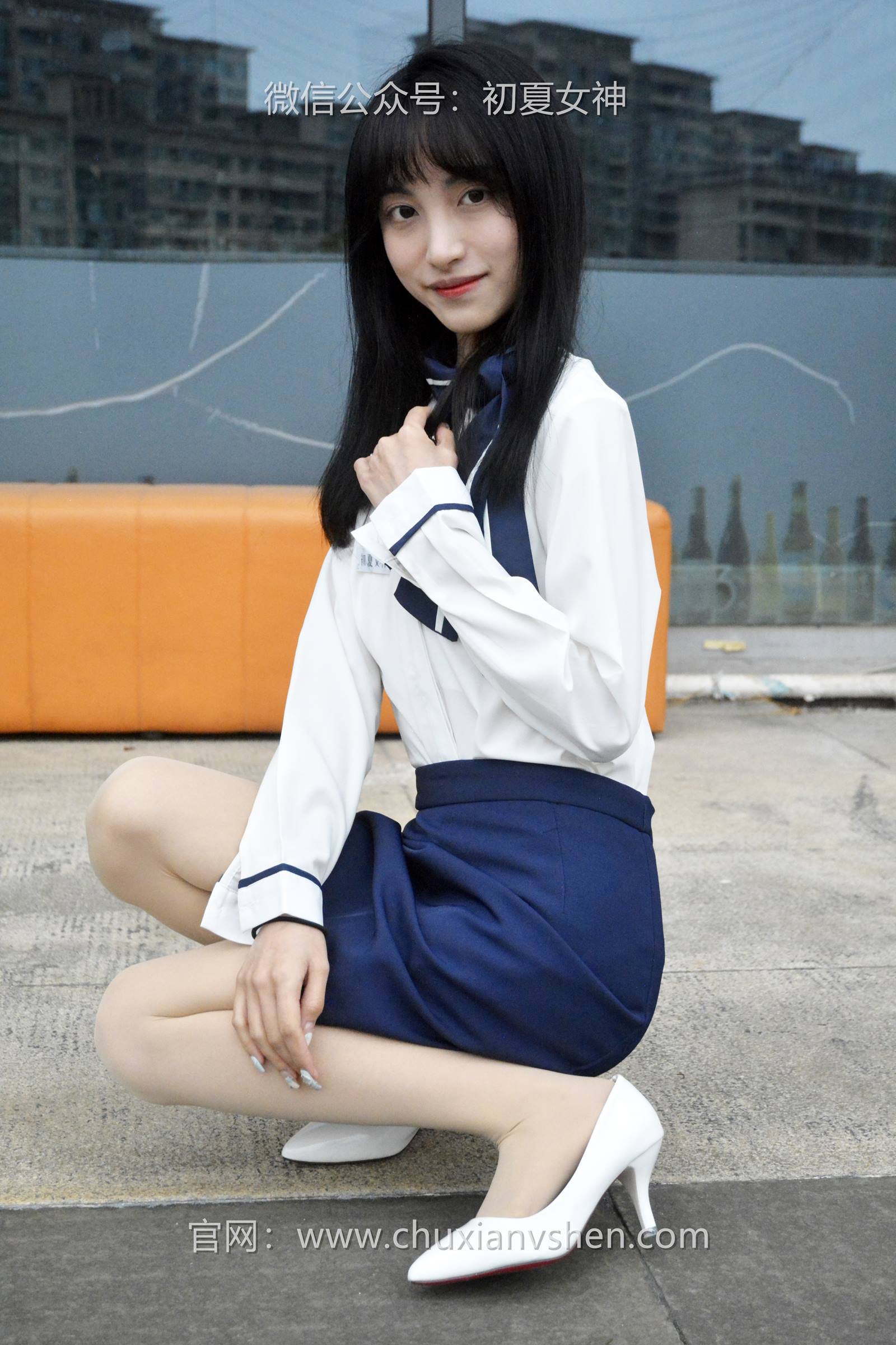 图片[79]-初夏女神 NO.087 柒柒 仰望天空[140P] – 速更版-美库