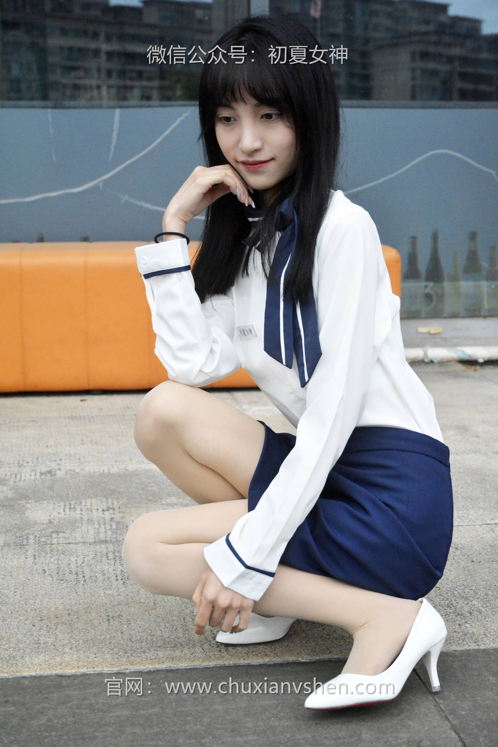 图片[82]-初夏女神 NO.087 柒柒 仰望天空[140P] – 速更版-美库