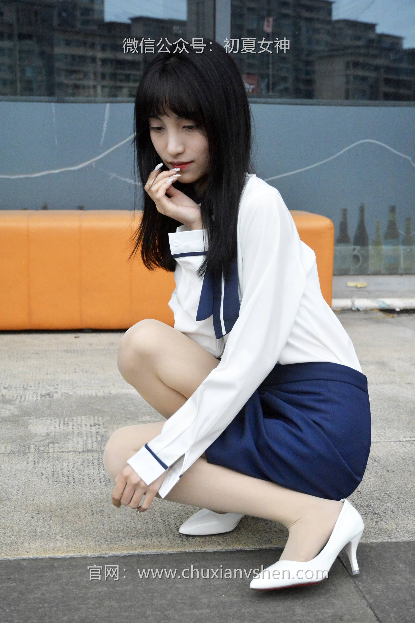 图片[83]-初夏女神 NO.087 柒柒 仰望天空[140P] – 速更版-美库