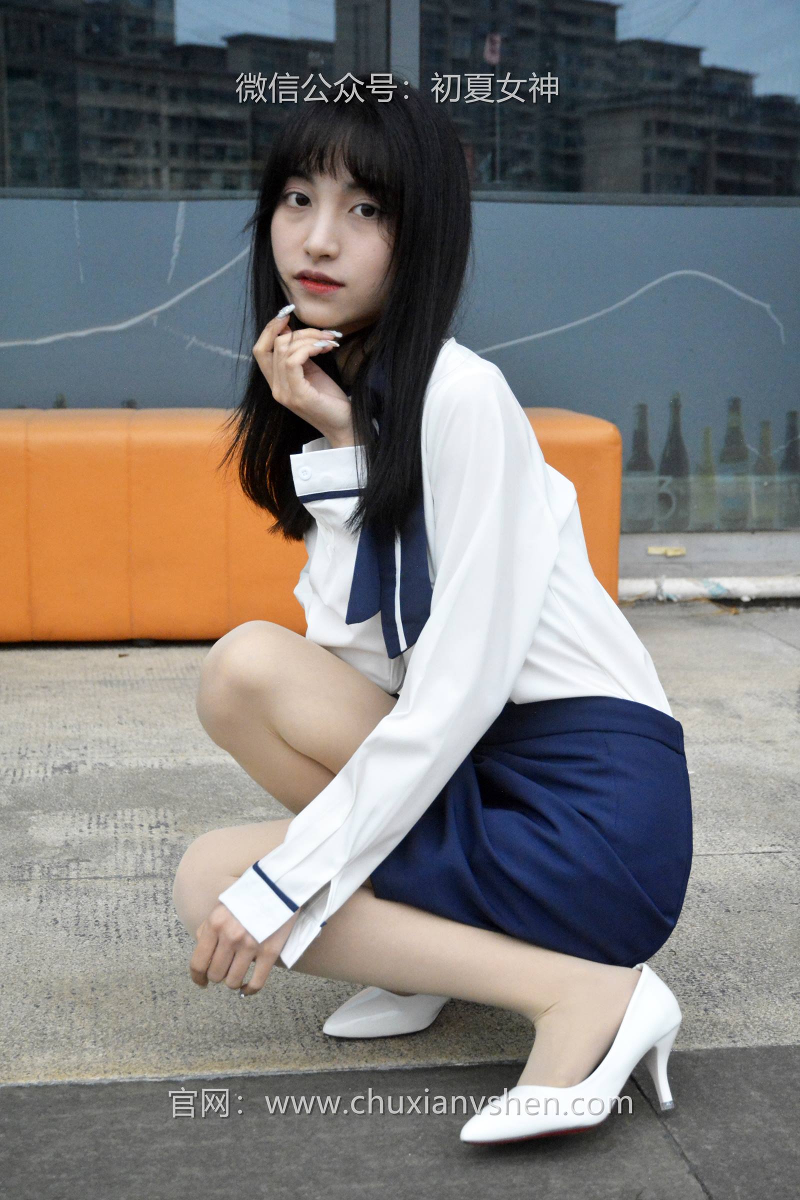 图片[84]-初夏女神 NO.087 柒柒 仰望天空[140P] – 速更版-美库