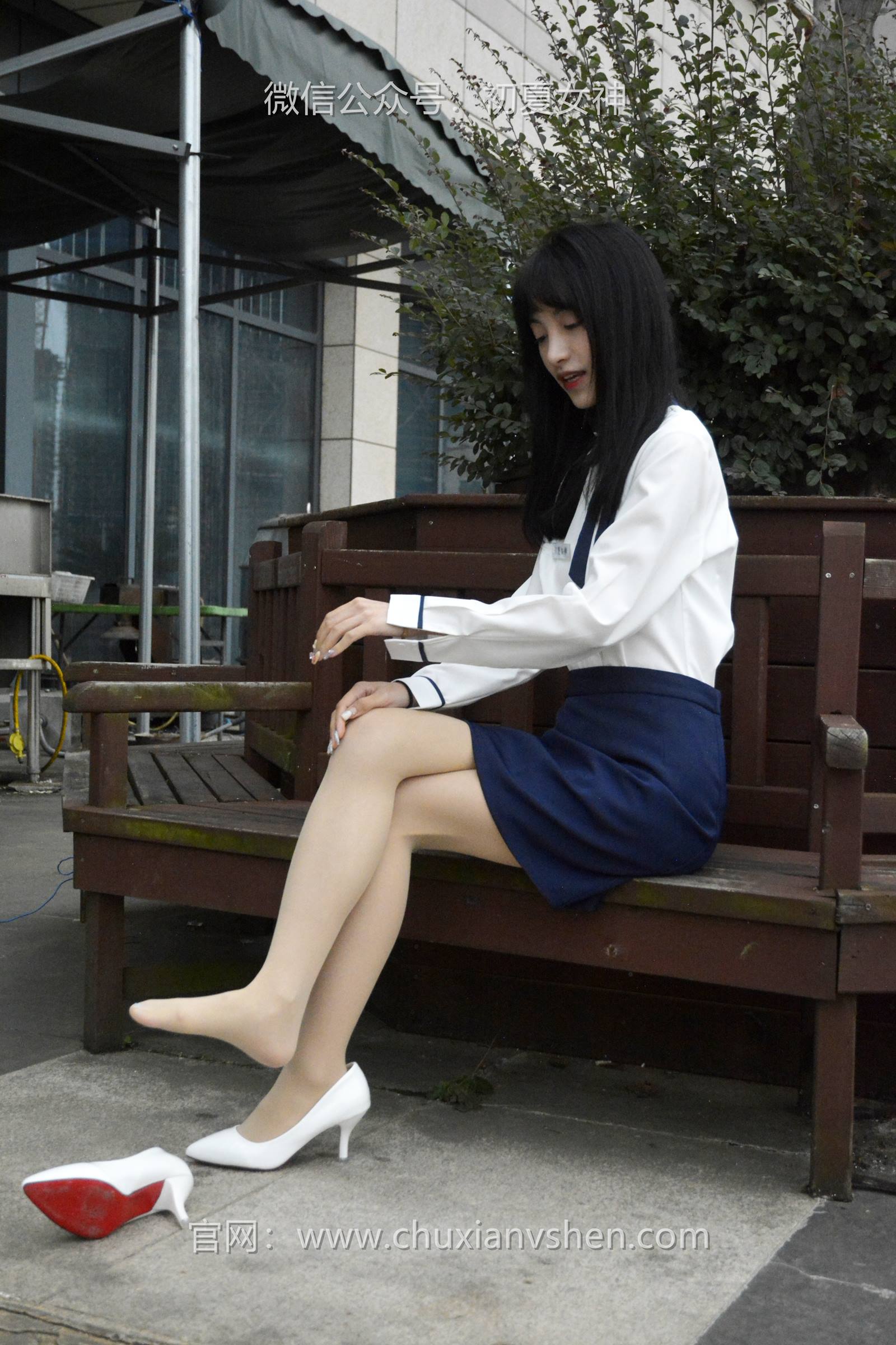 图片[93]-初夏女神 NO.087 柒柒 仰望天空[140P] – 速更版-美库