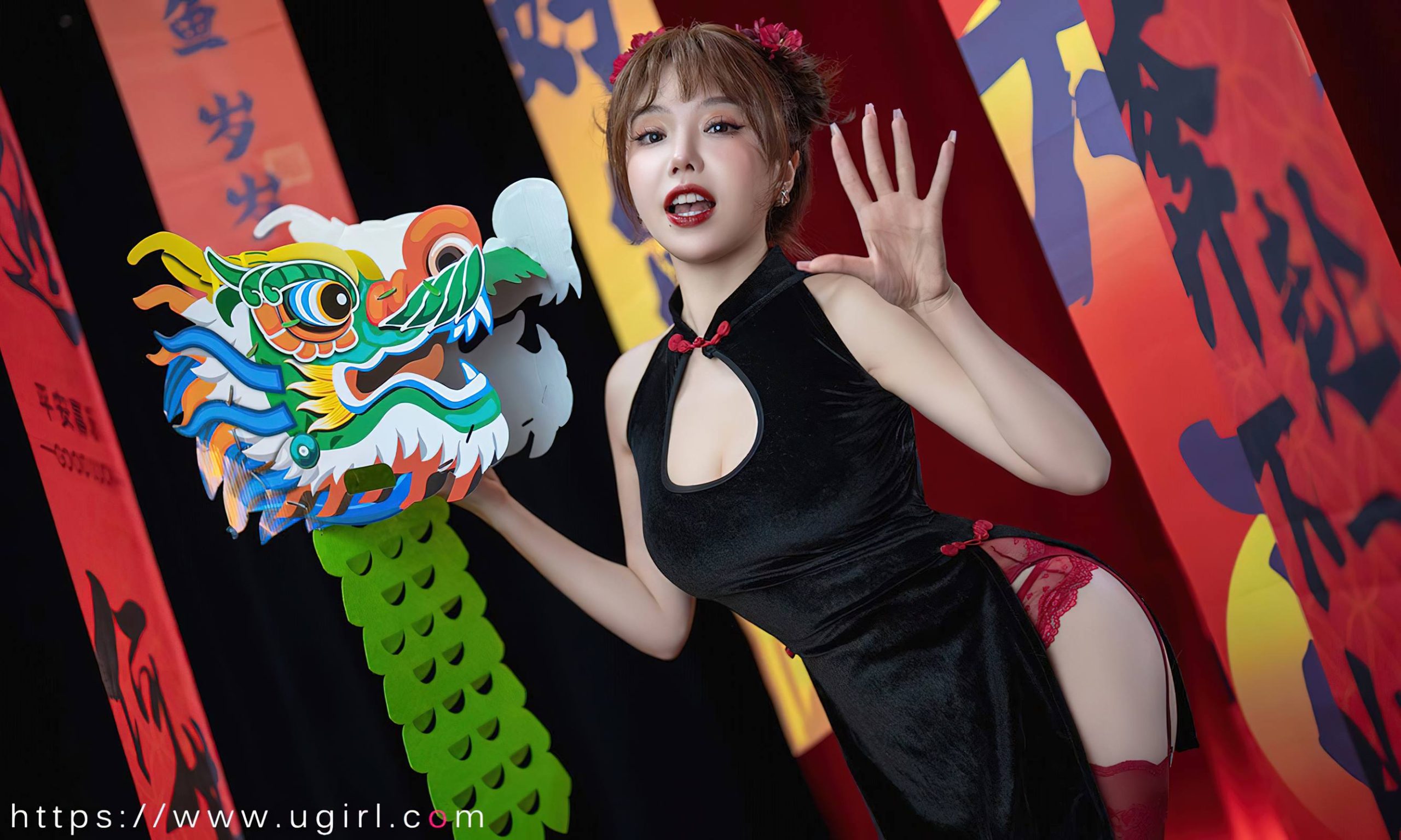 图片[18]-[爱尤物]2023 NO.2769 新年快乐 妮小妖[35P] – 速更版-美库