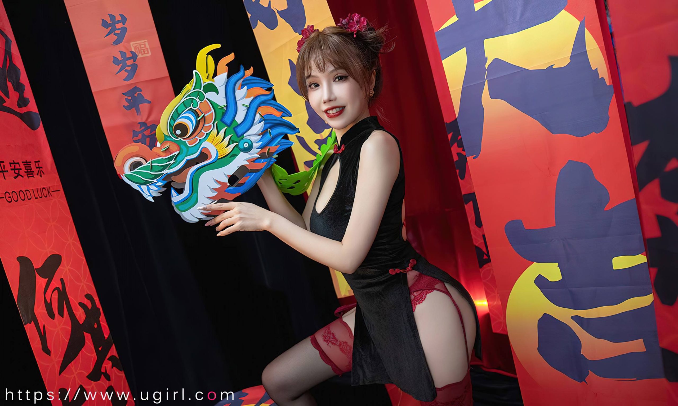 图片[25]-[爱尤物]2023 NO.2769 新年快乐 妮小妖[35P] – 速更版-美库