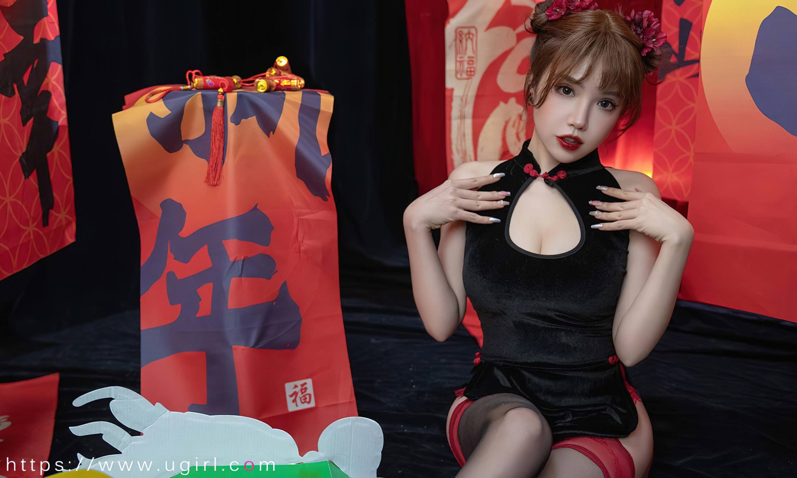 图片[29]-[爱尤物]2023 NO.2769 新年快乐 妮小妖[35P] – 速更版-美库