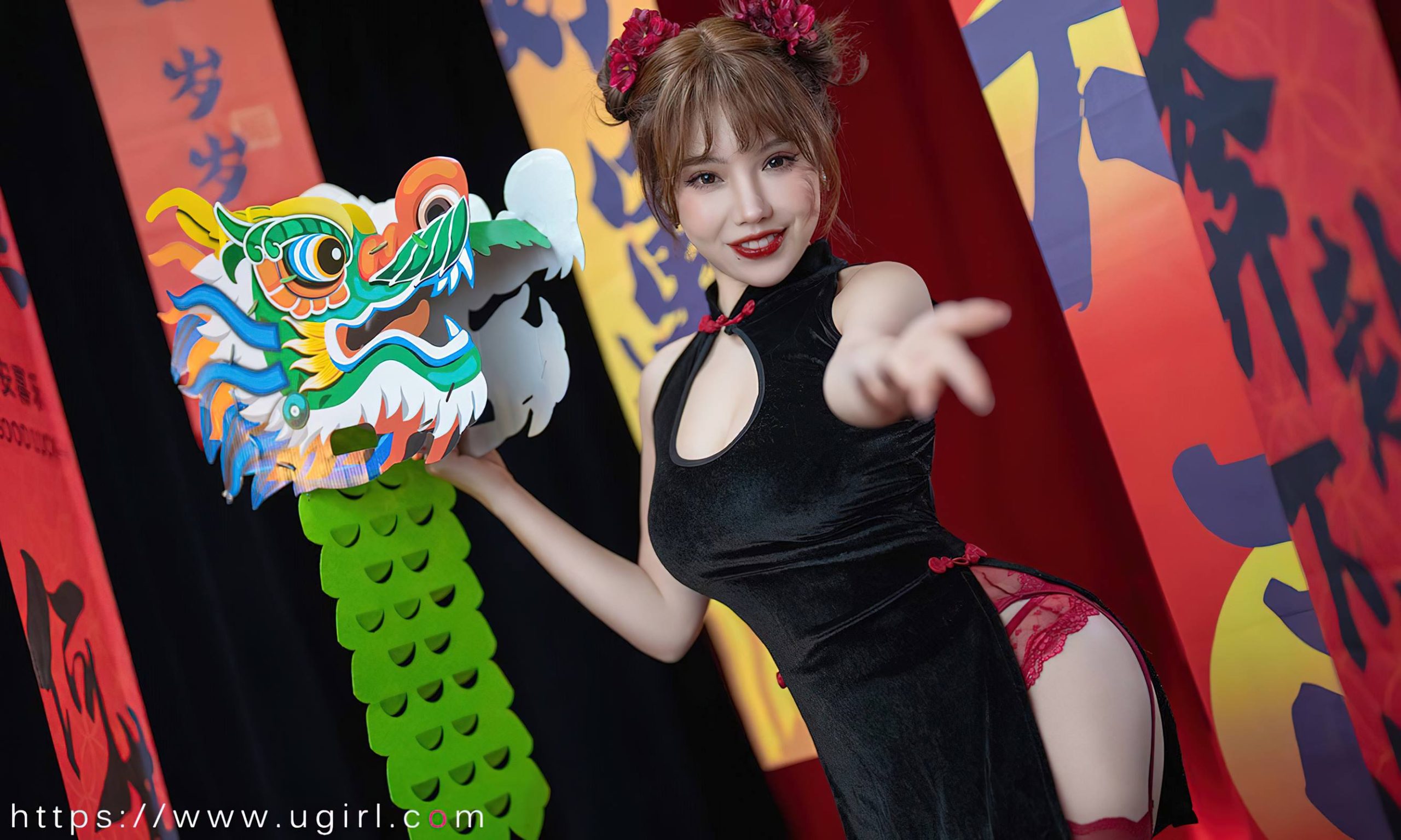 图片[33]-[爱尤物]2023 NO.2769 新年快乐 妮小妖[35P] – 速更版-美库