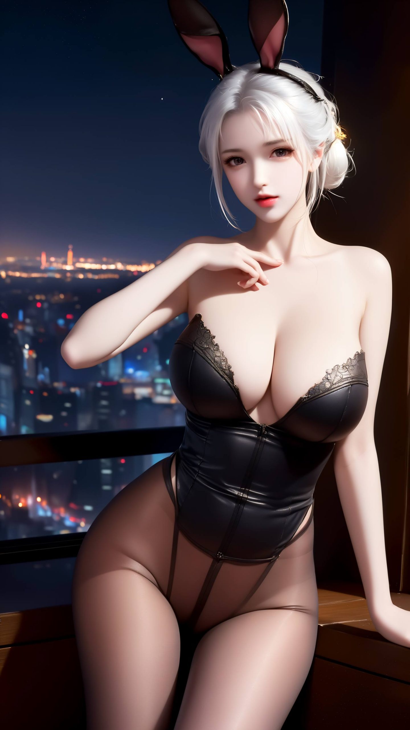 图片[16]-AI绘画 151 兔女郎[21P] – 速更版-美库